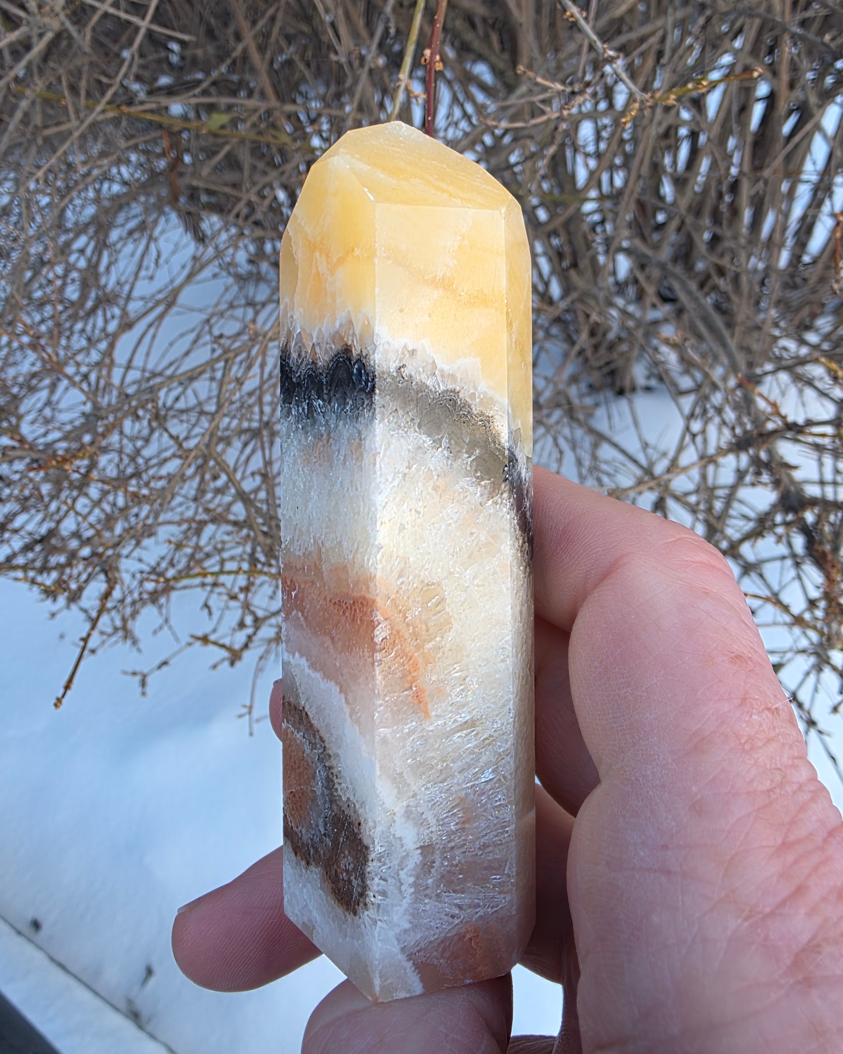 Honeycomb Calcite Tower
