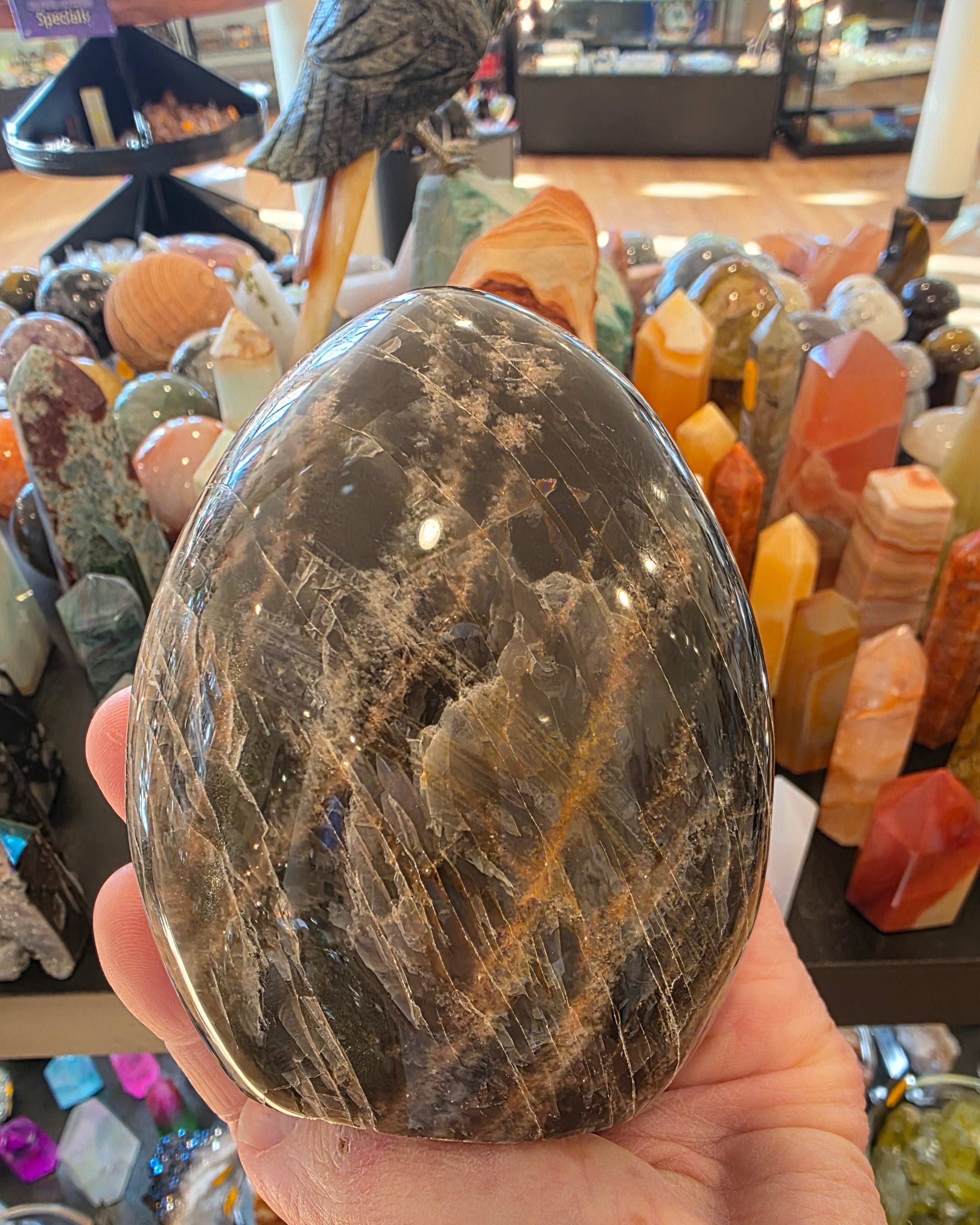 Black Moonstone Free Form