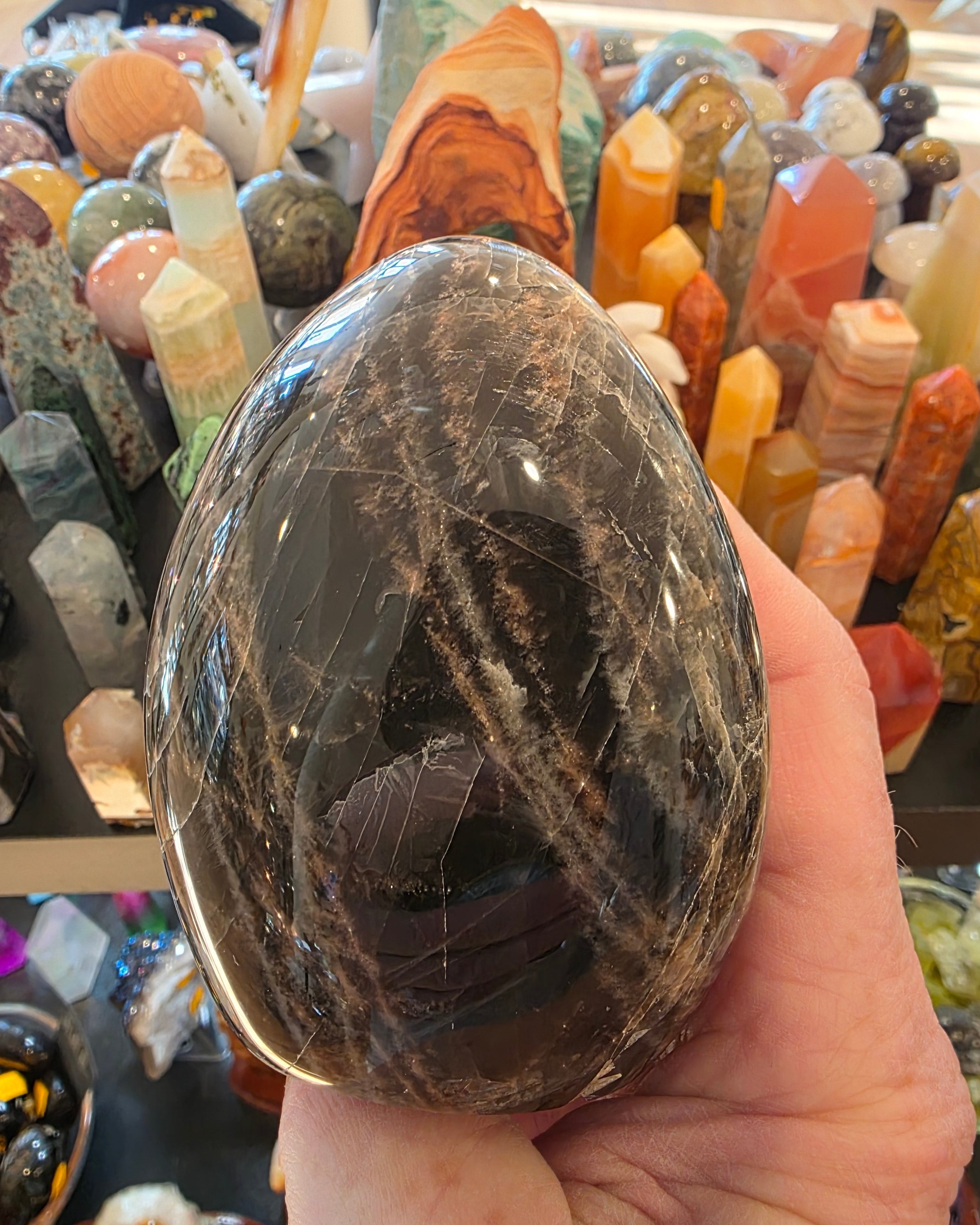 Black Moonstone Free Form