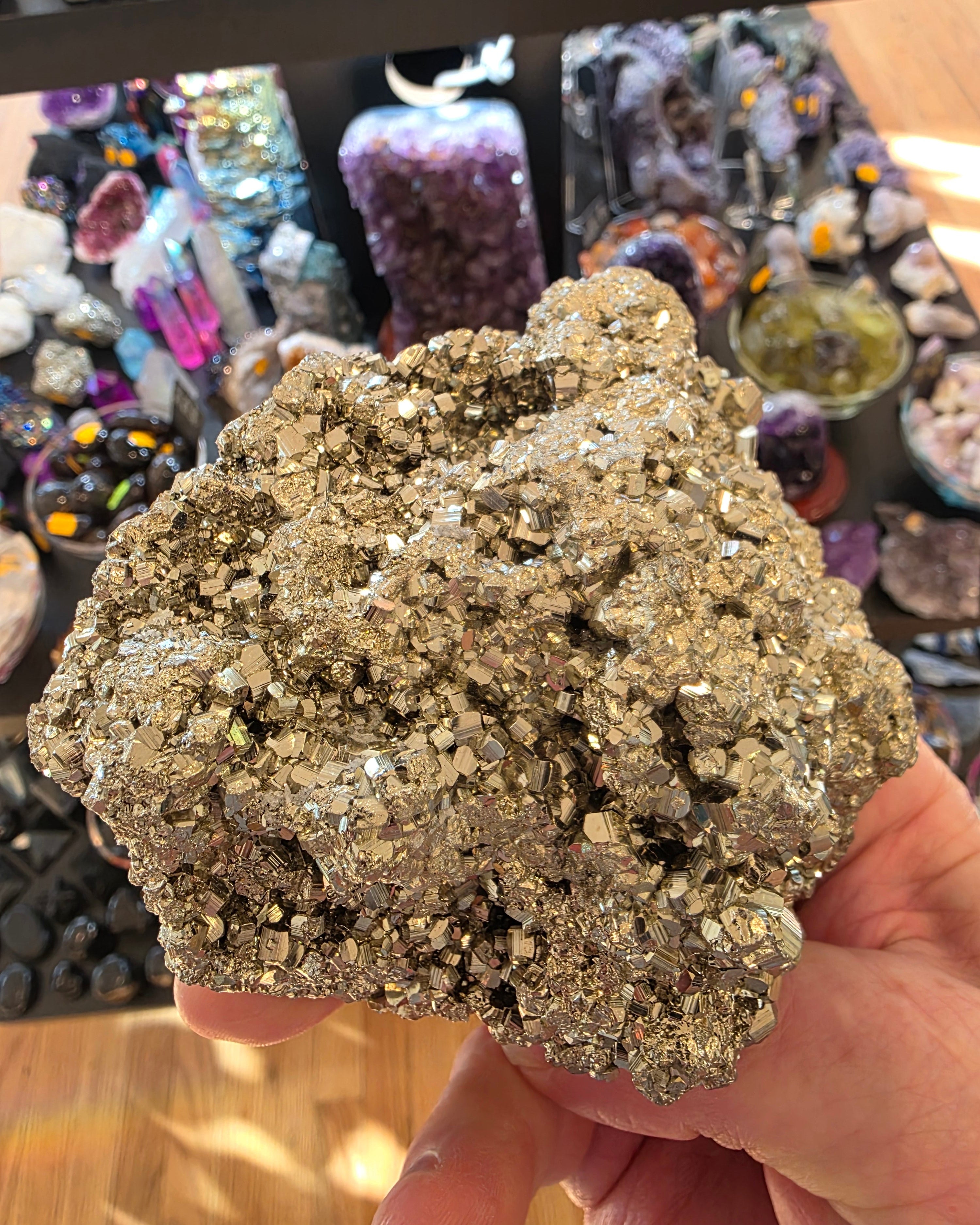 Pyrite Raw Spark Specimen