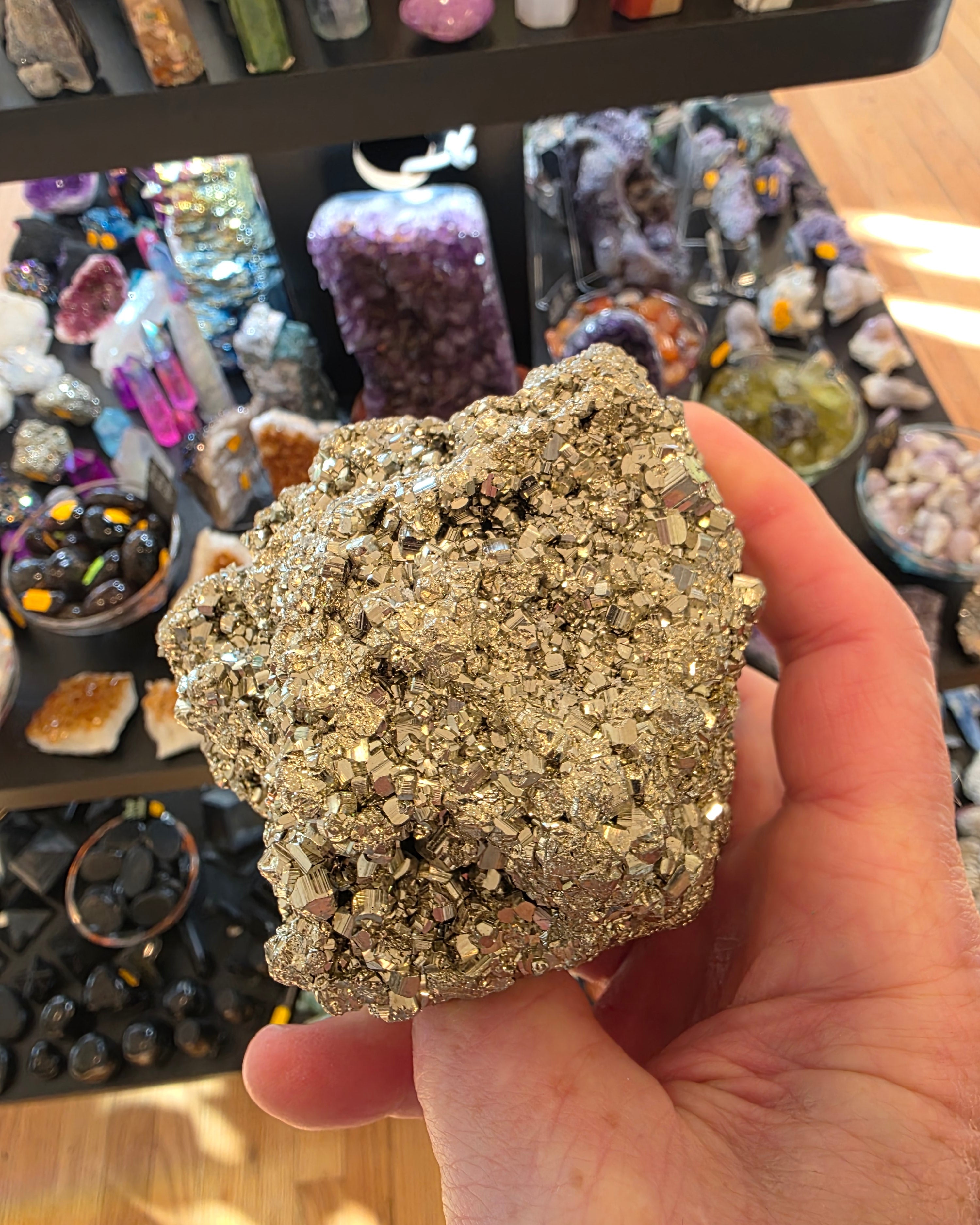 Pyrite Raw Spark Specimen
