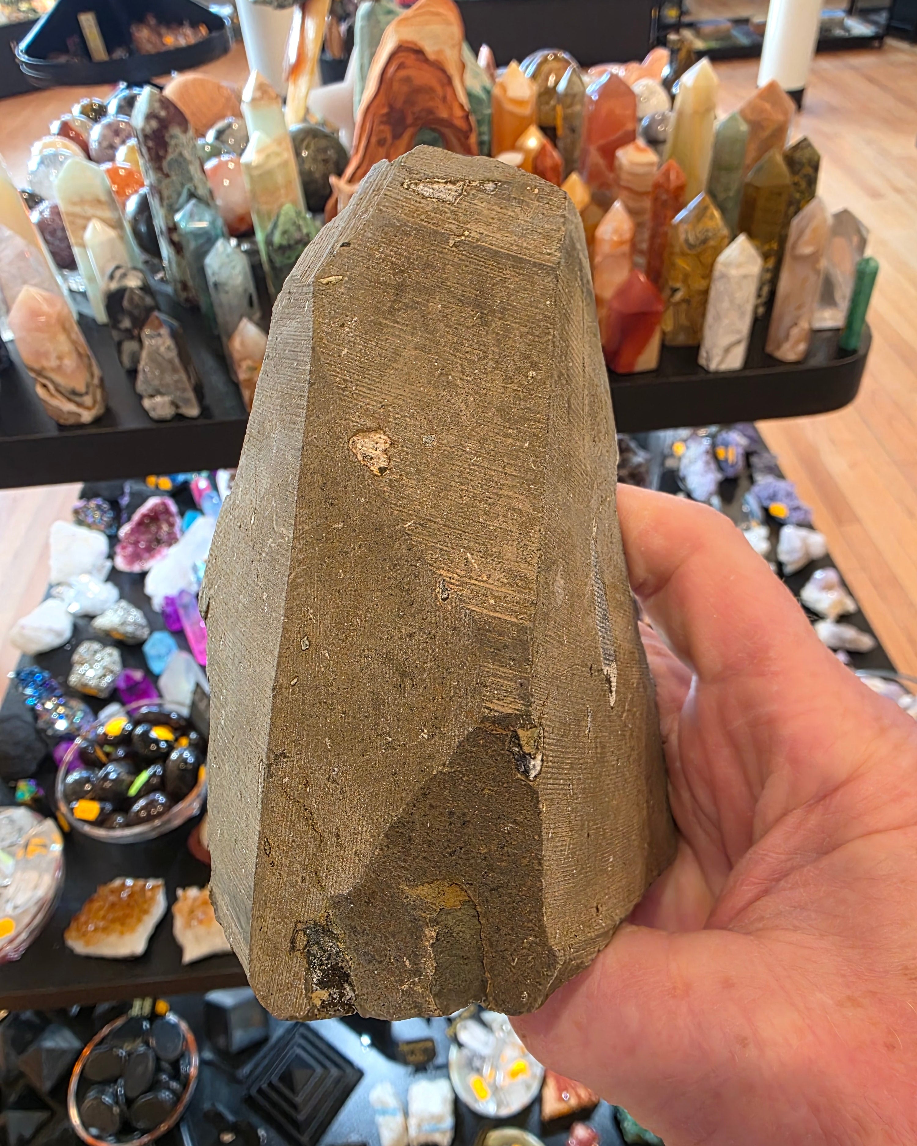 Black Amethyst Raw Druzy Specimen