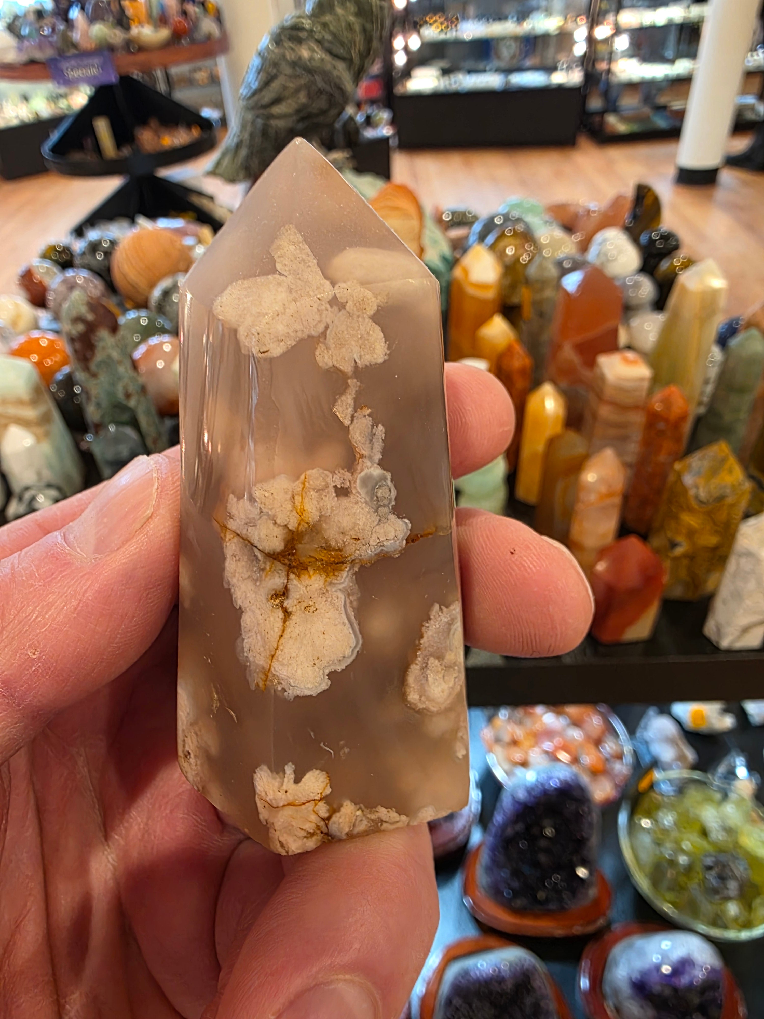 Flower Agate Tower