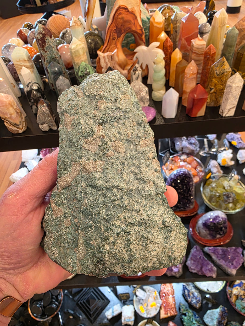 Angel Aura Free-Standing Crystal Cluster