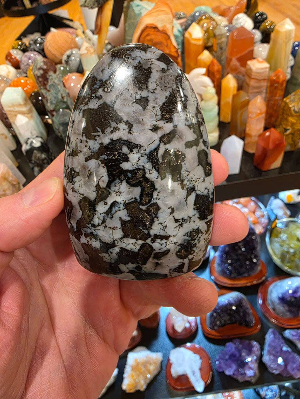 Indigo Gabbro - Merlinite Stone Free Form