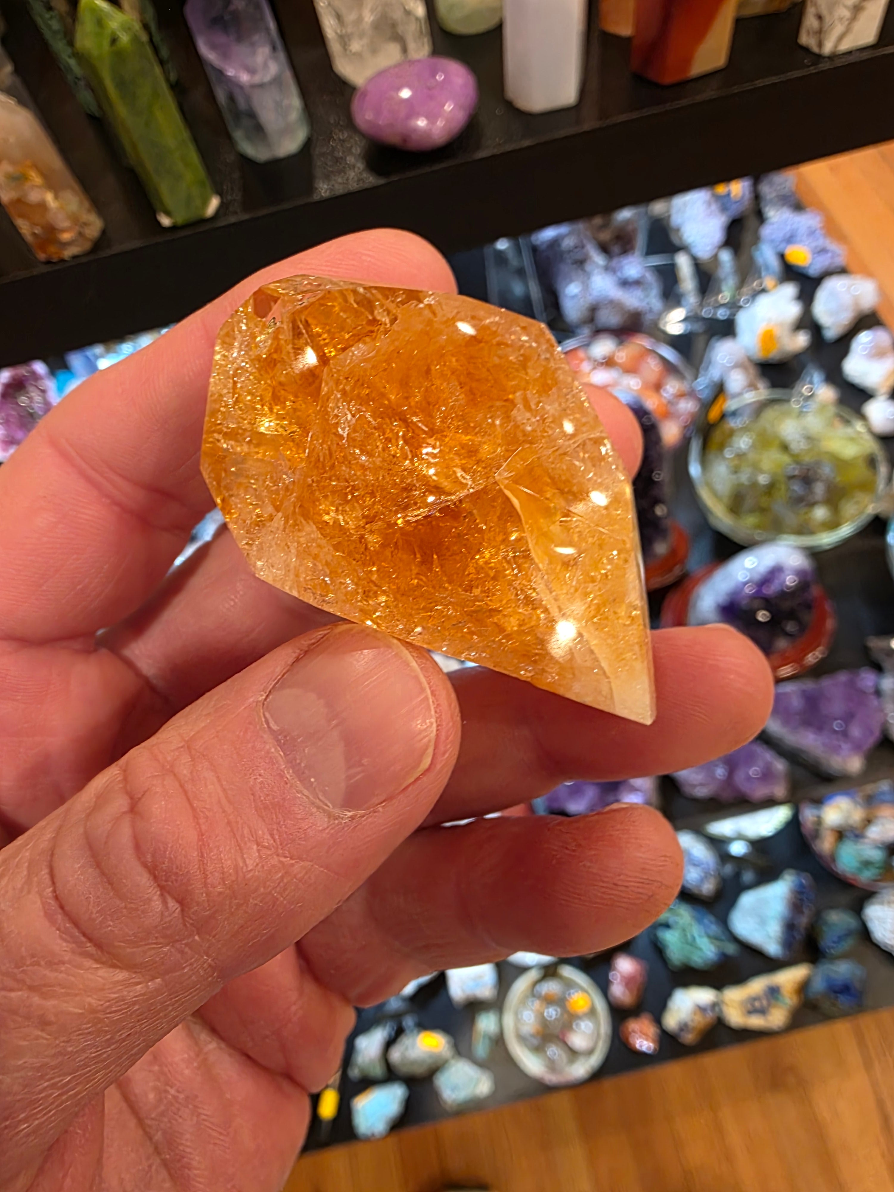 Faceted Citrine Quartz