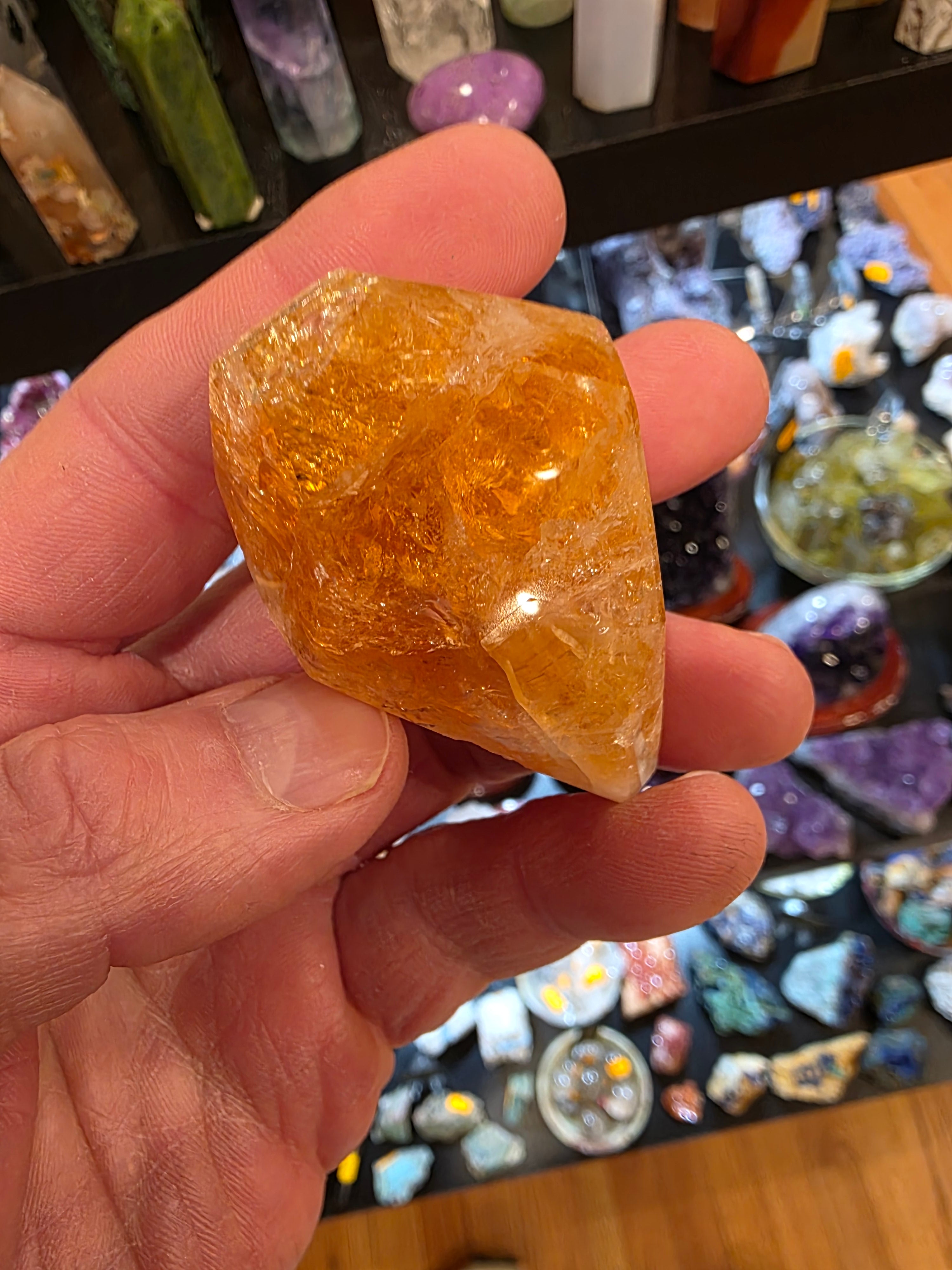 Faceted Citrine Quartz