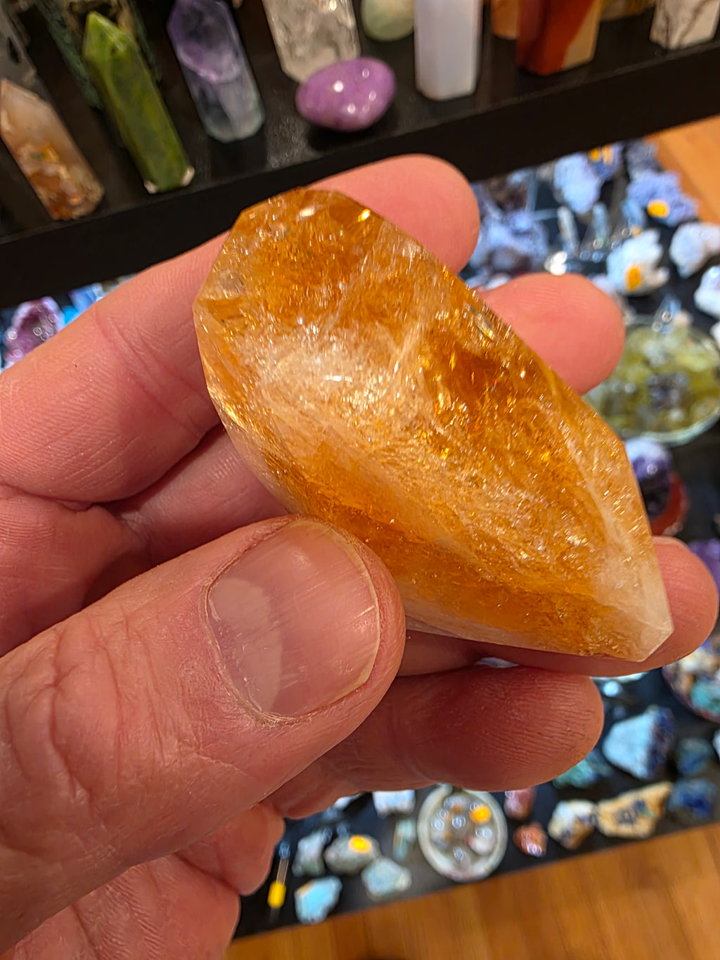 Faceted Citrine Quartz