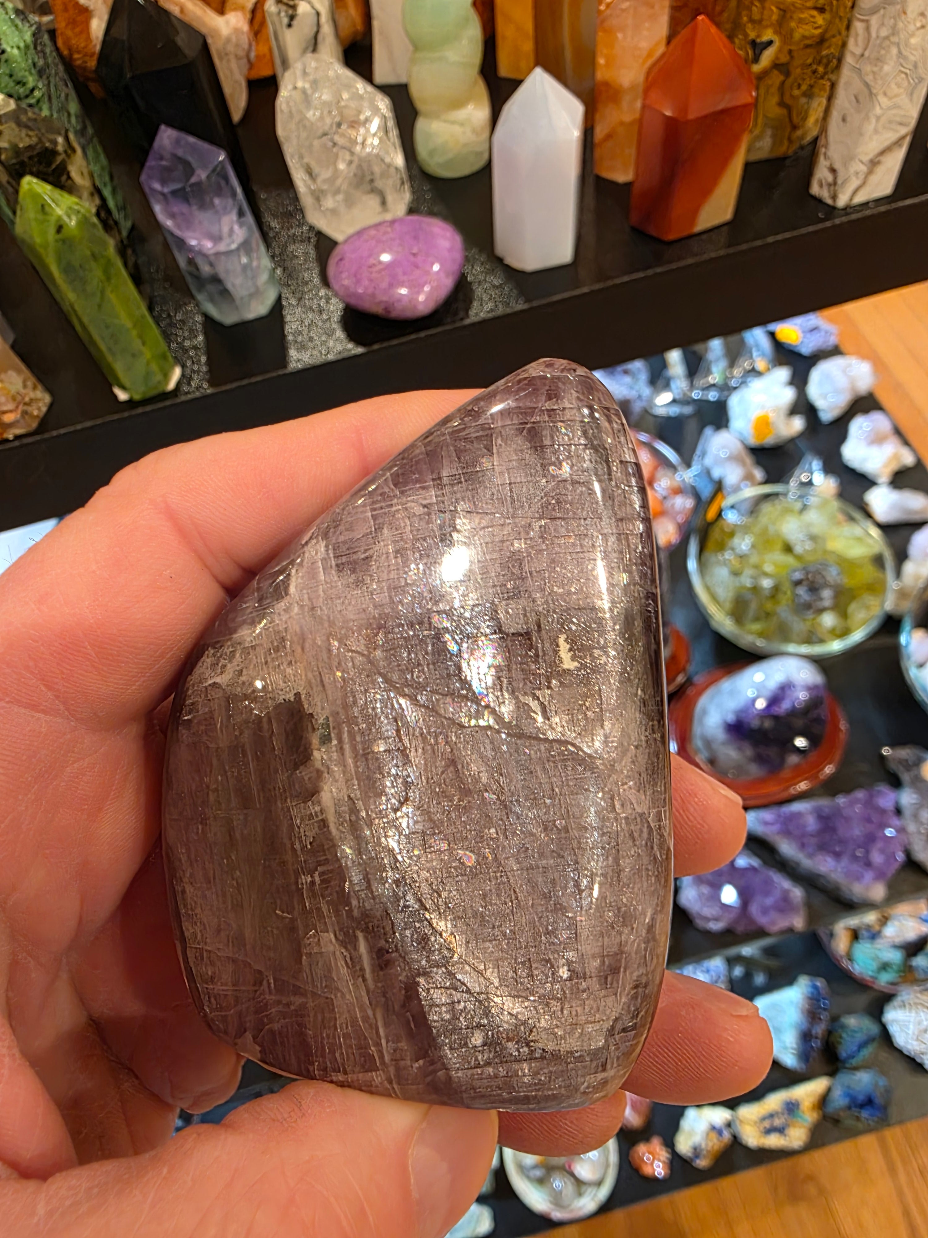 Purple Anhydrite - Angelite