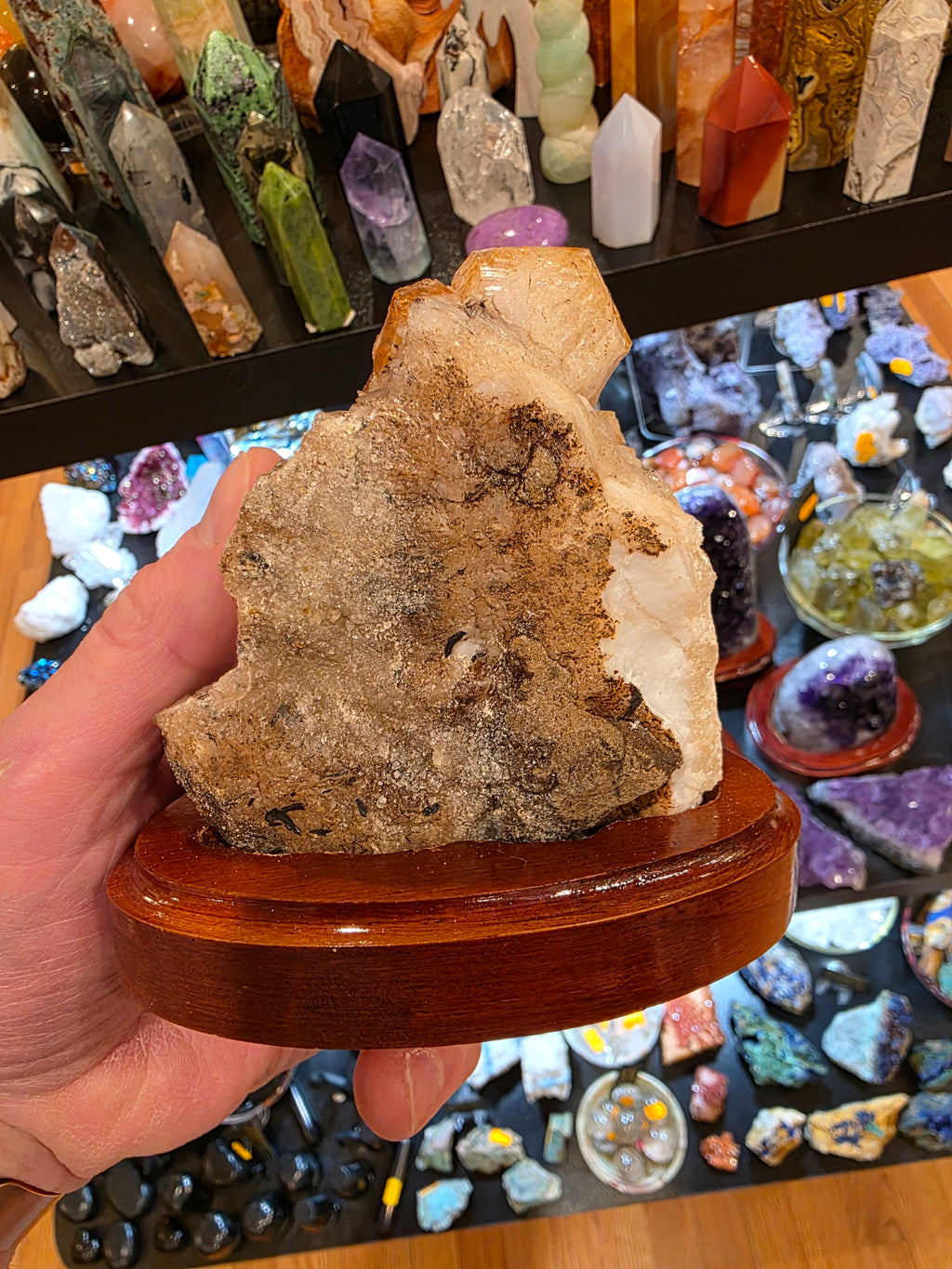 Citrine Quartz Cluster
