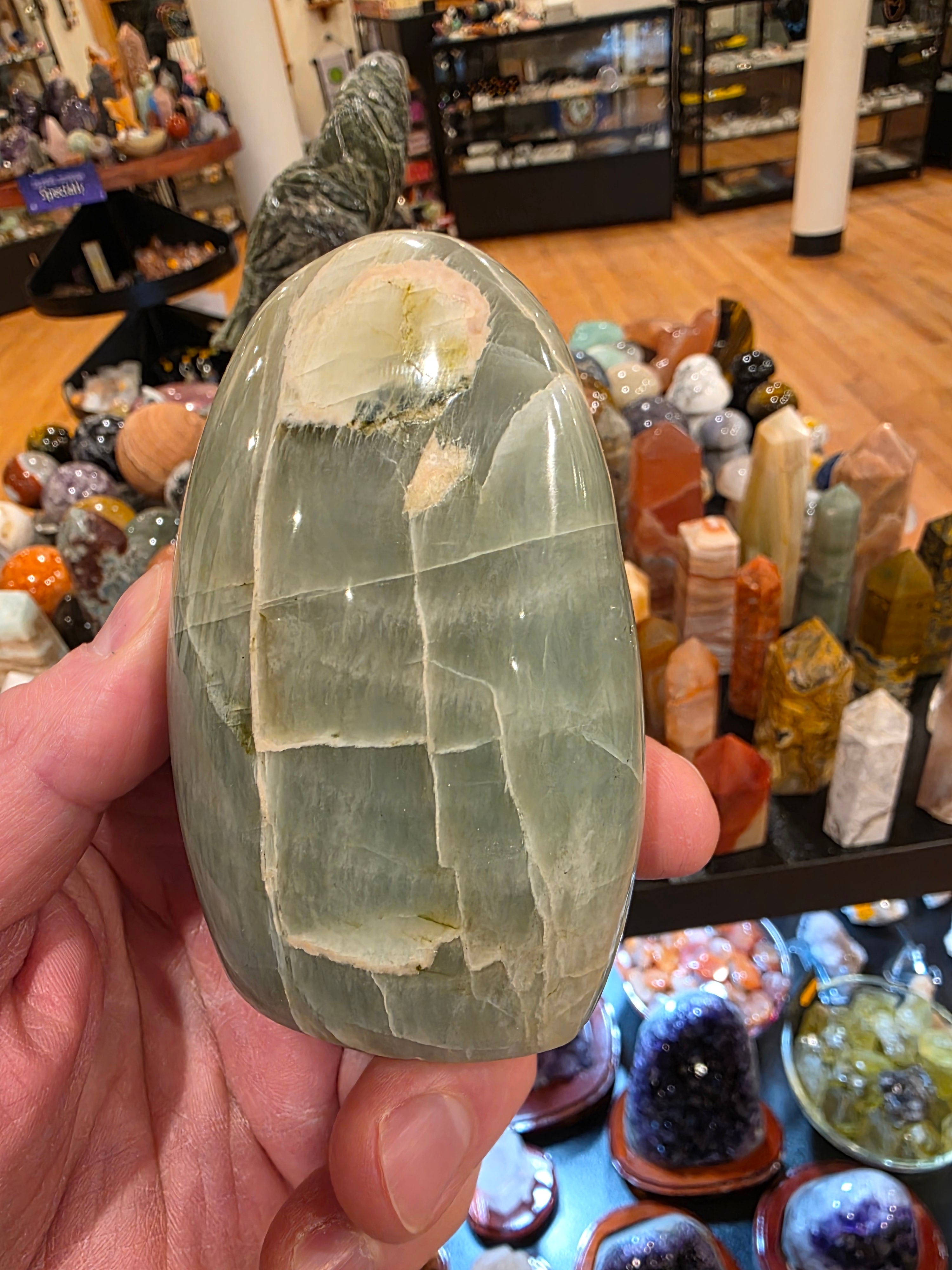 Green Moonstone - Garnierite Free Form