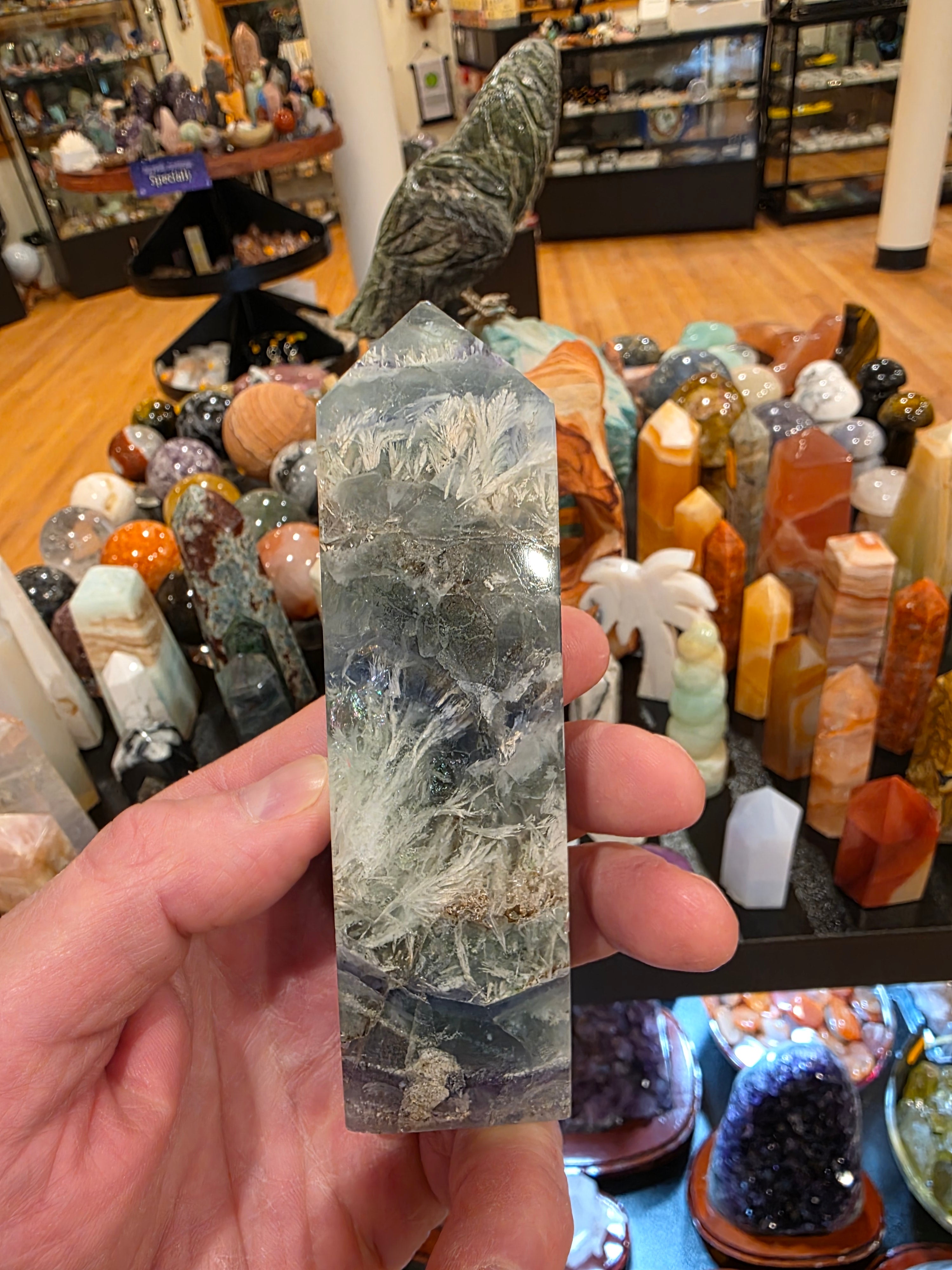 Feather Flourite Tower