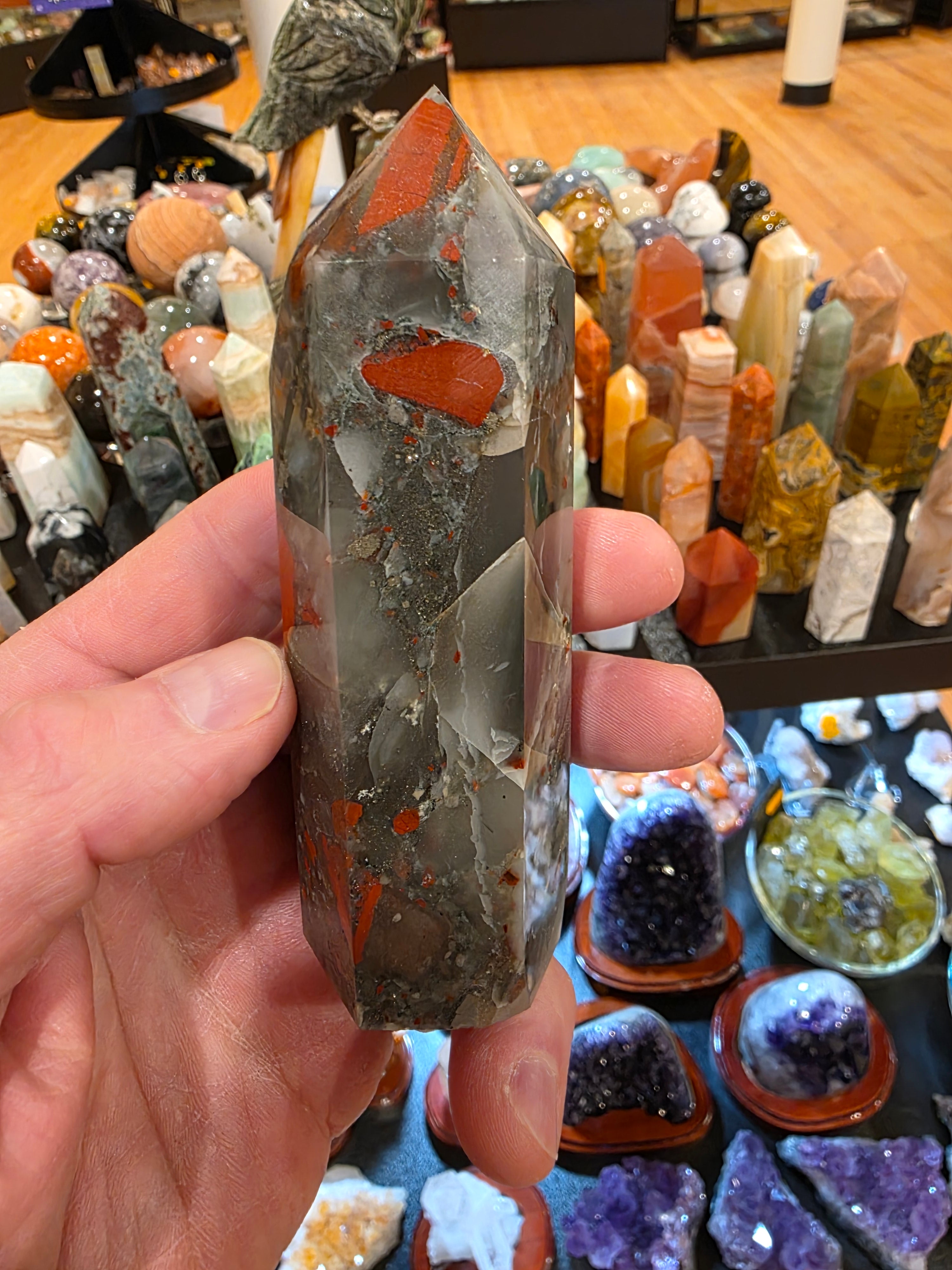 African Bloodstone Tower