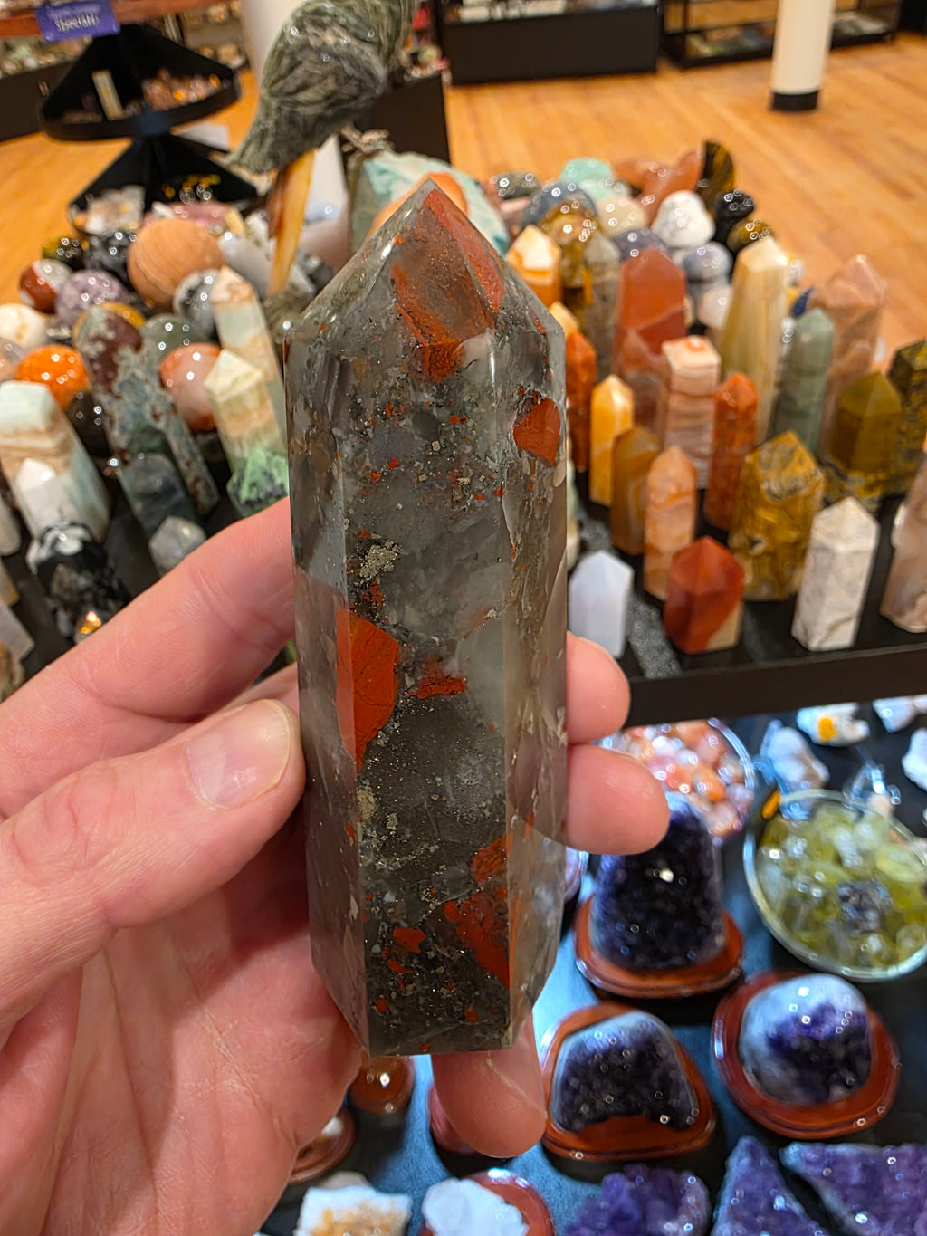 African Bloodstone Tower