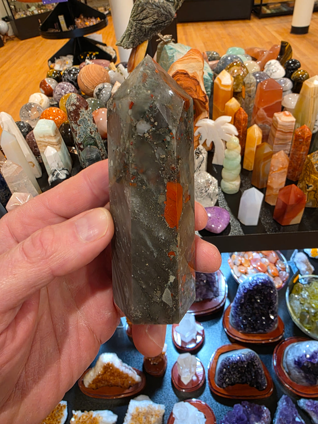 African Bloodstone Tower