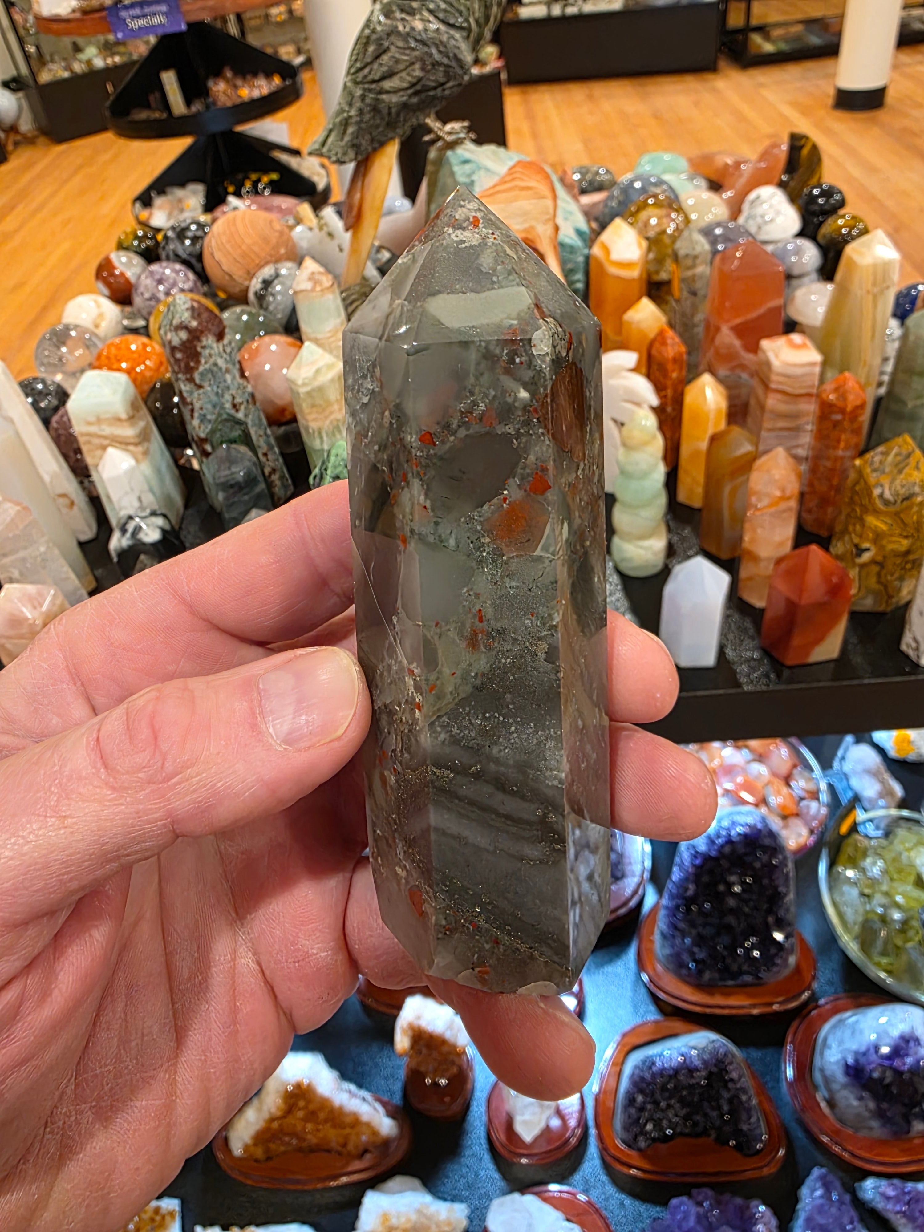 African Bloodstone Tower