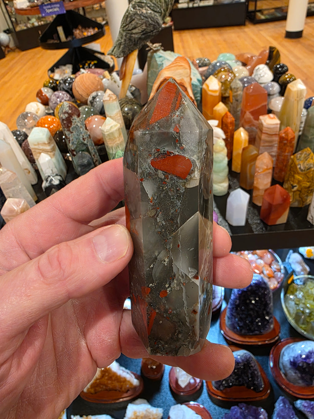 African Bloodstone Tower