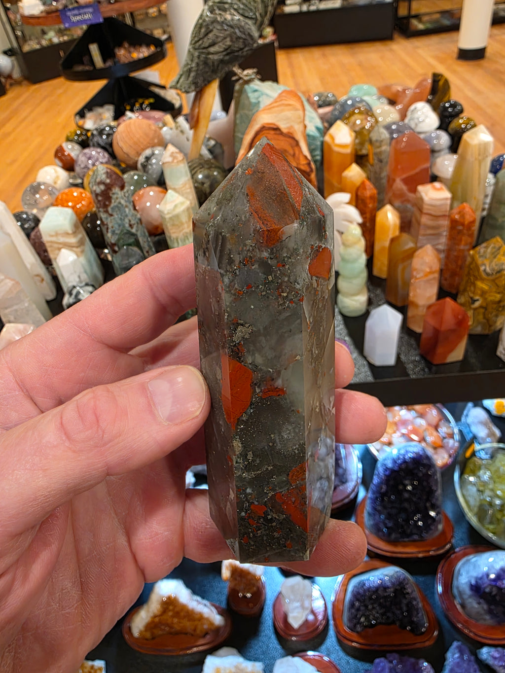 African Bloodstone Tower