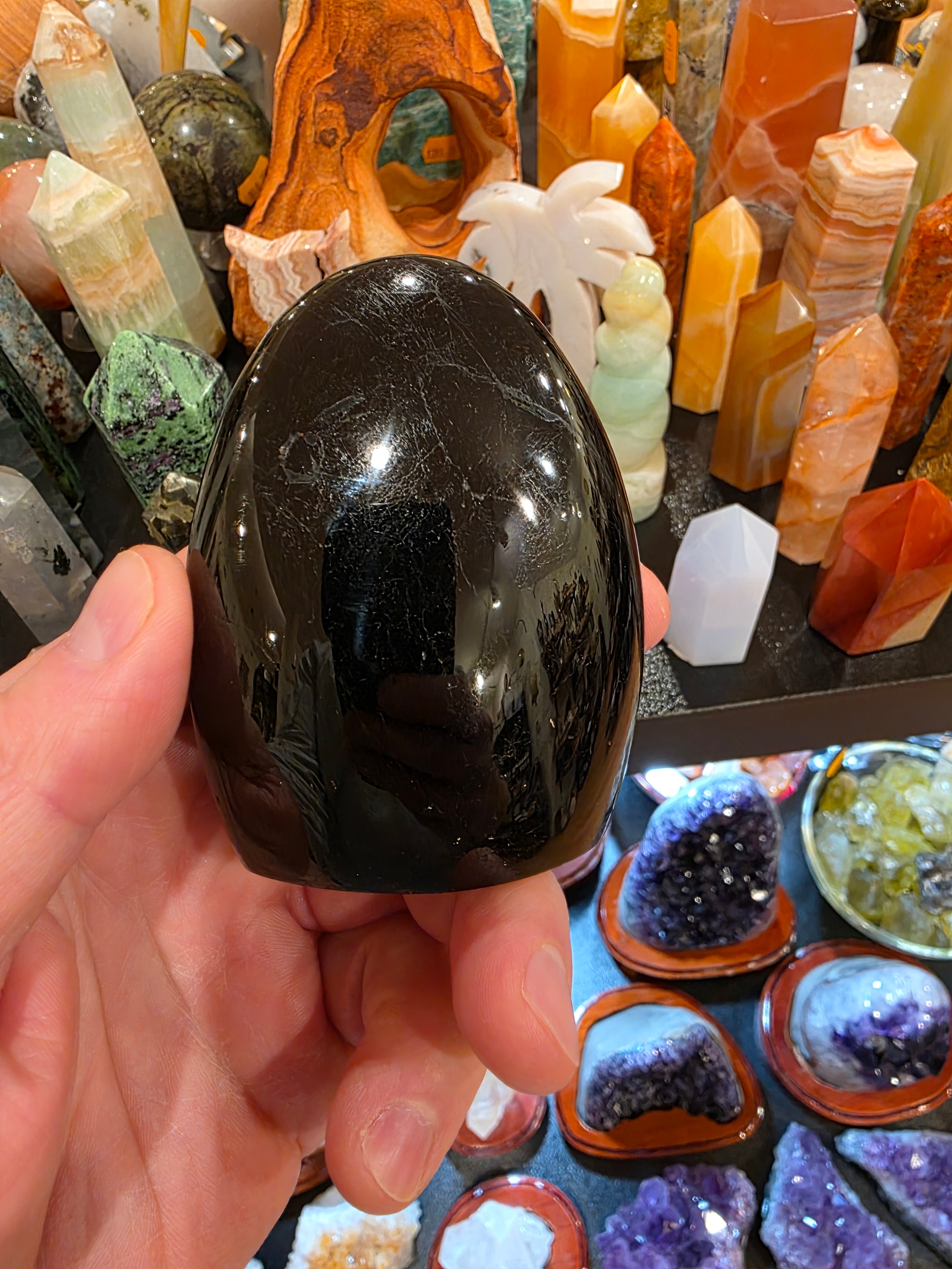 Black Tourmaline Free Form