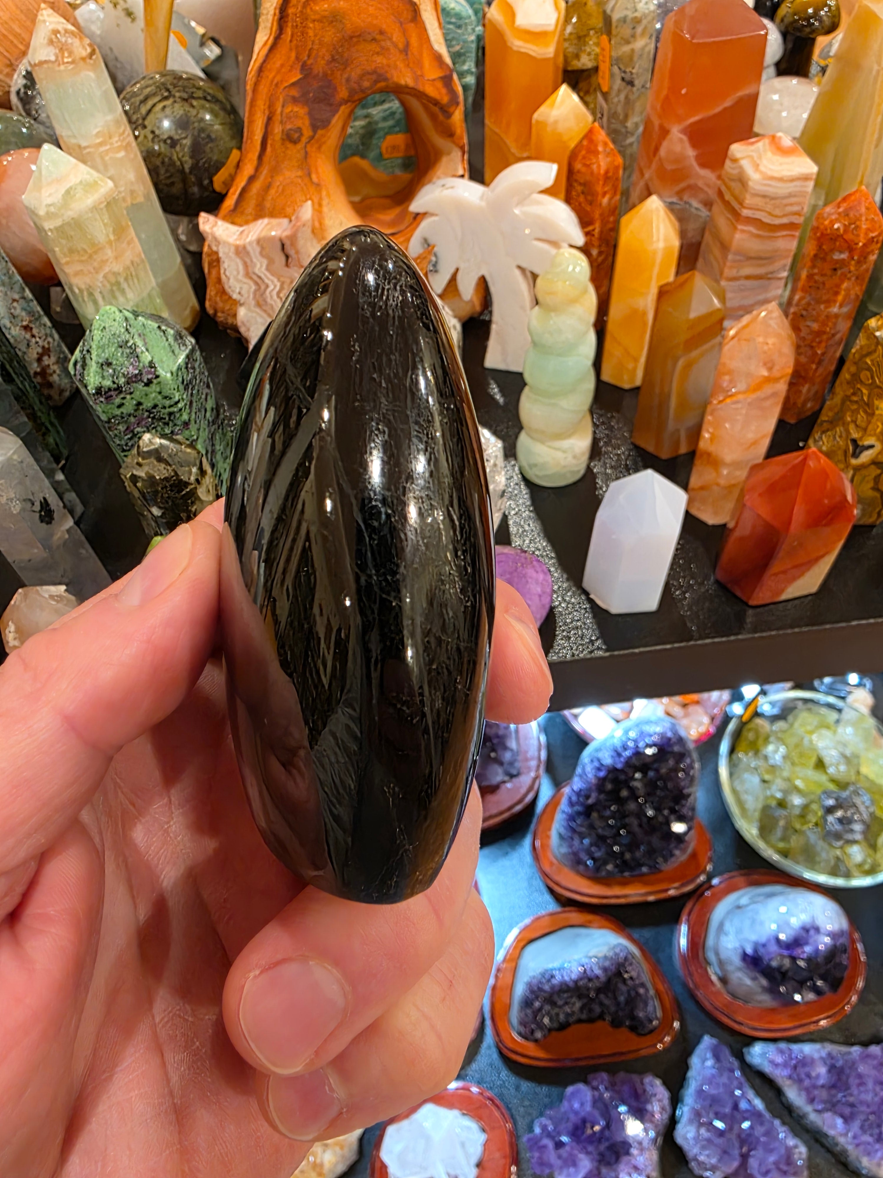 Black Tourmaline Free Form