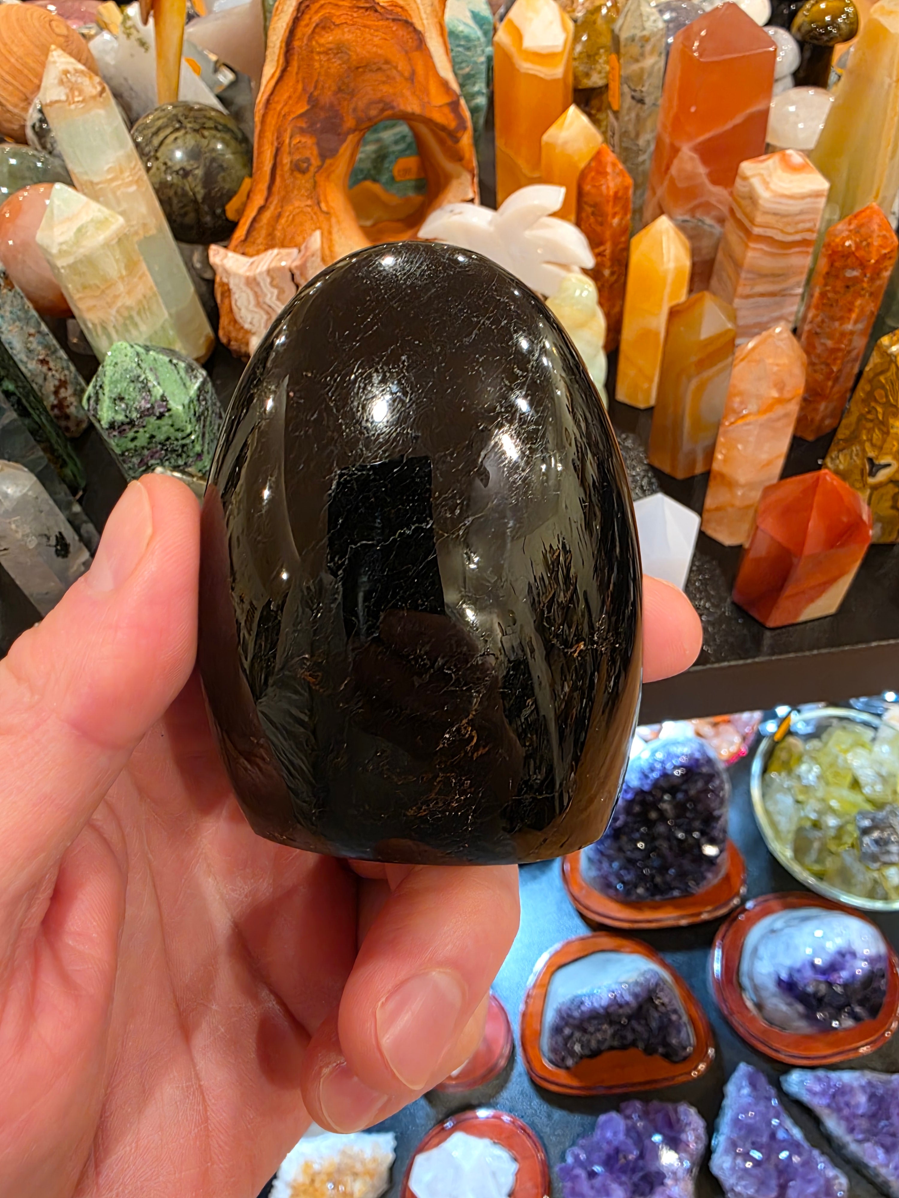 Black Tourmaline Free Form