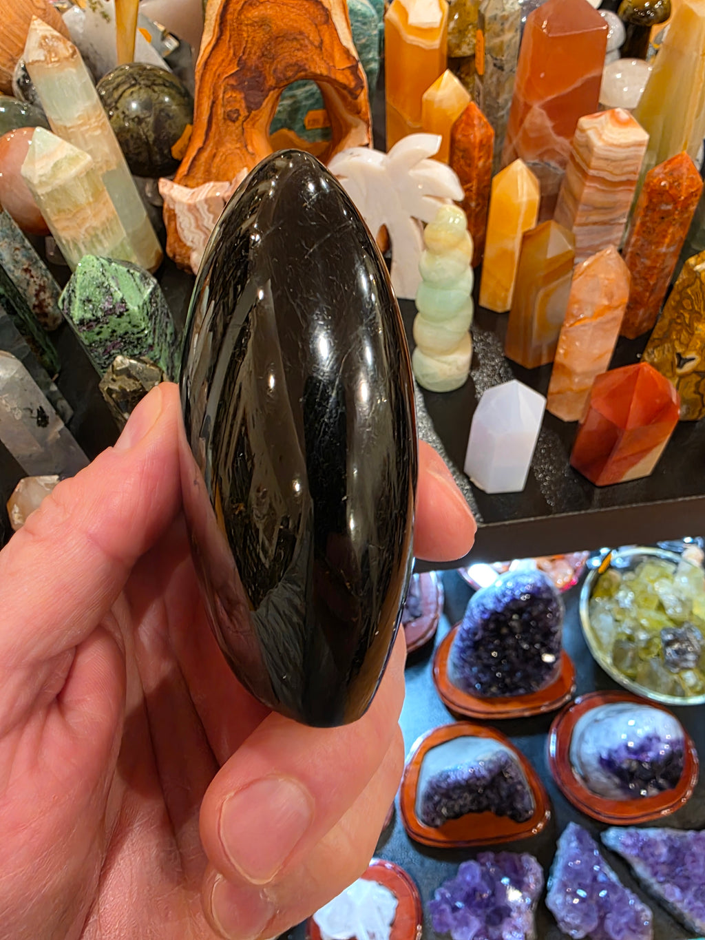 Black Tourmaline Free Form