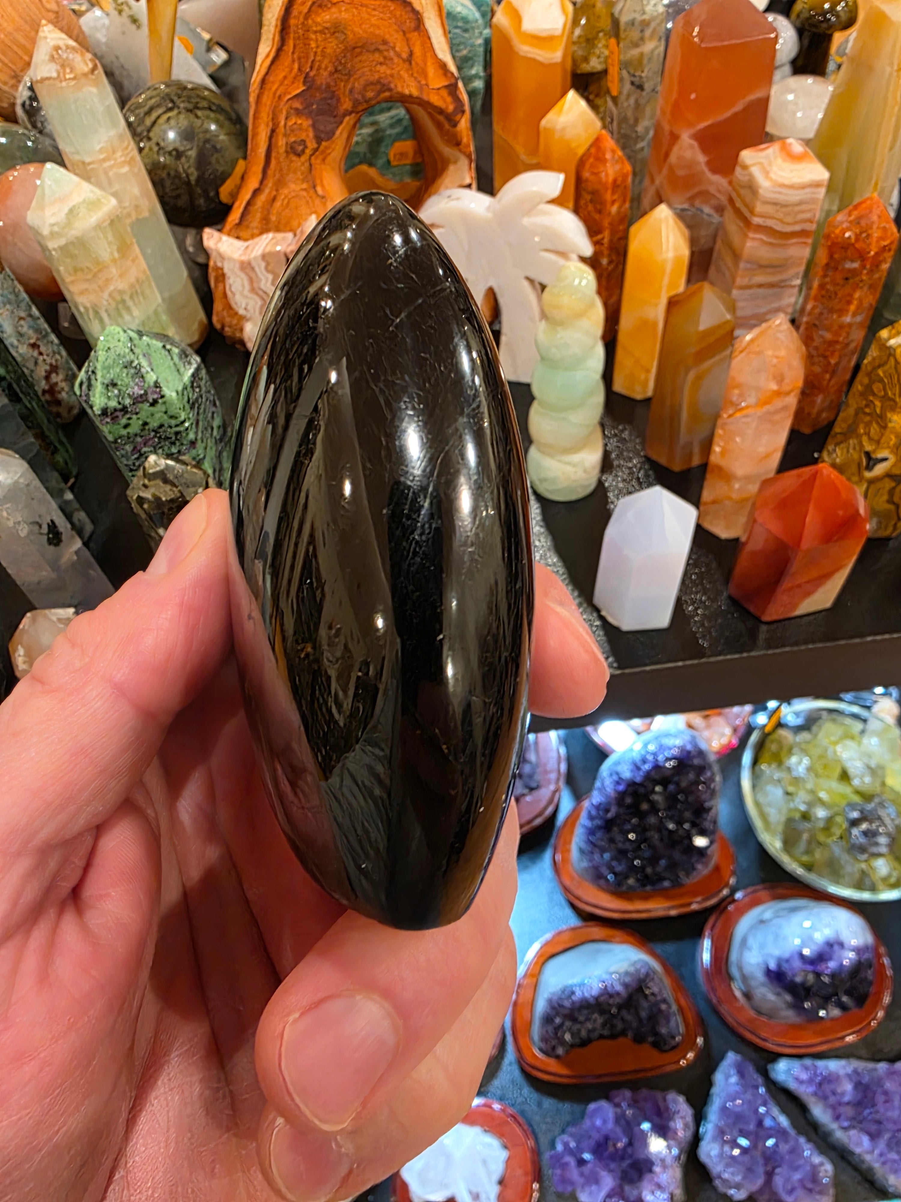 Black Tourmaline Free Form