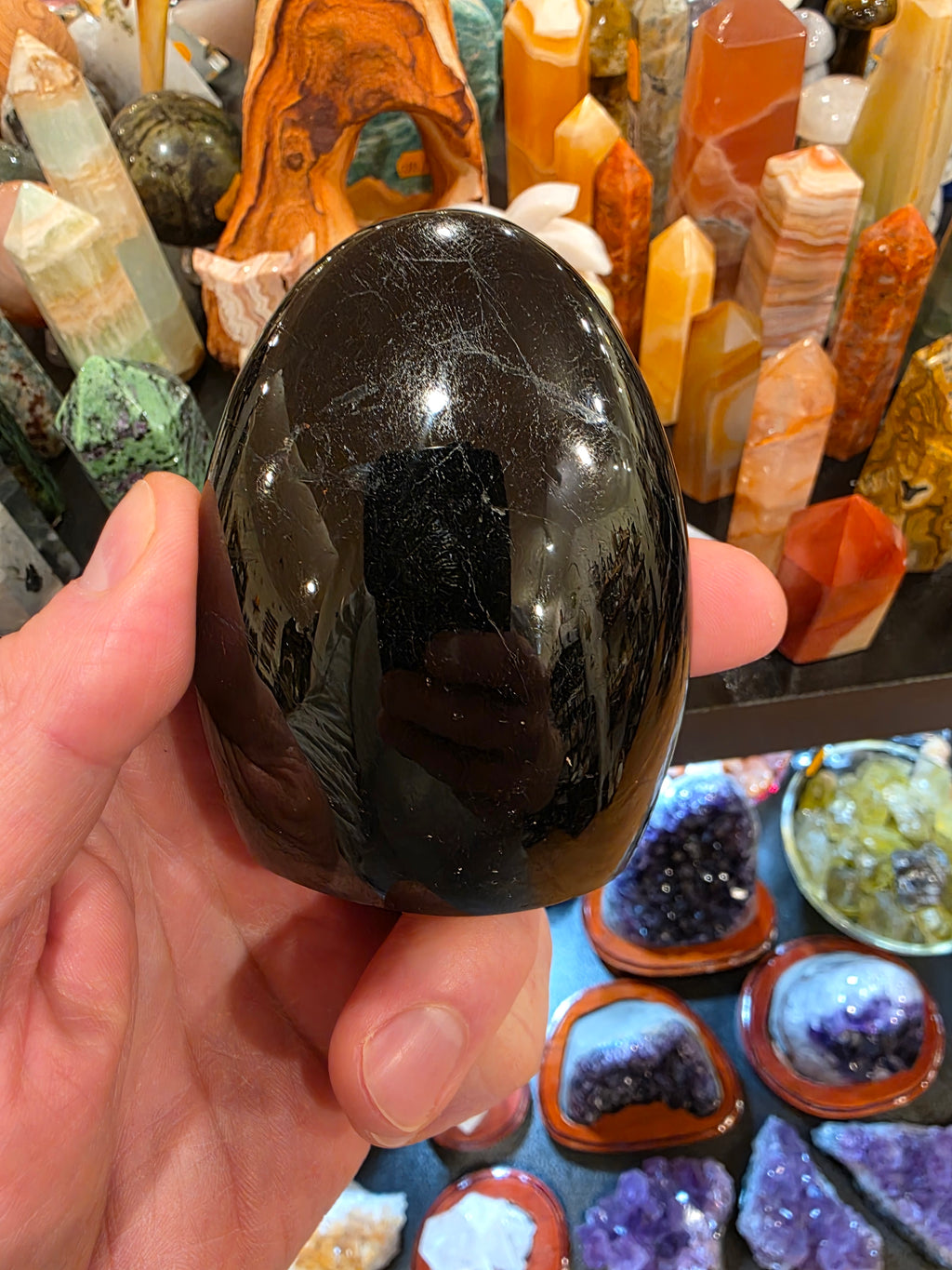 Black Tourmaline Free Form