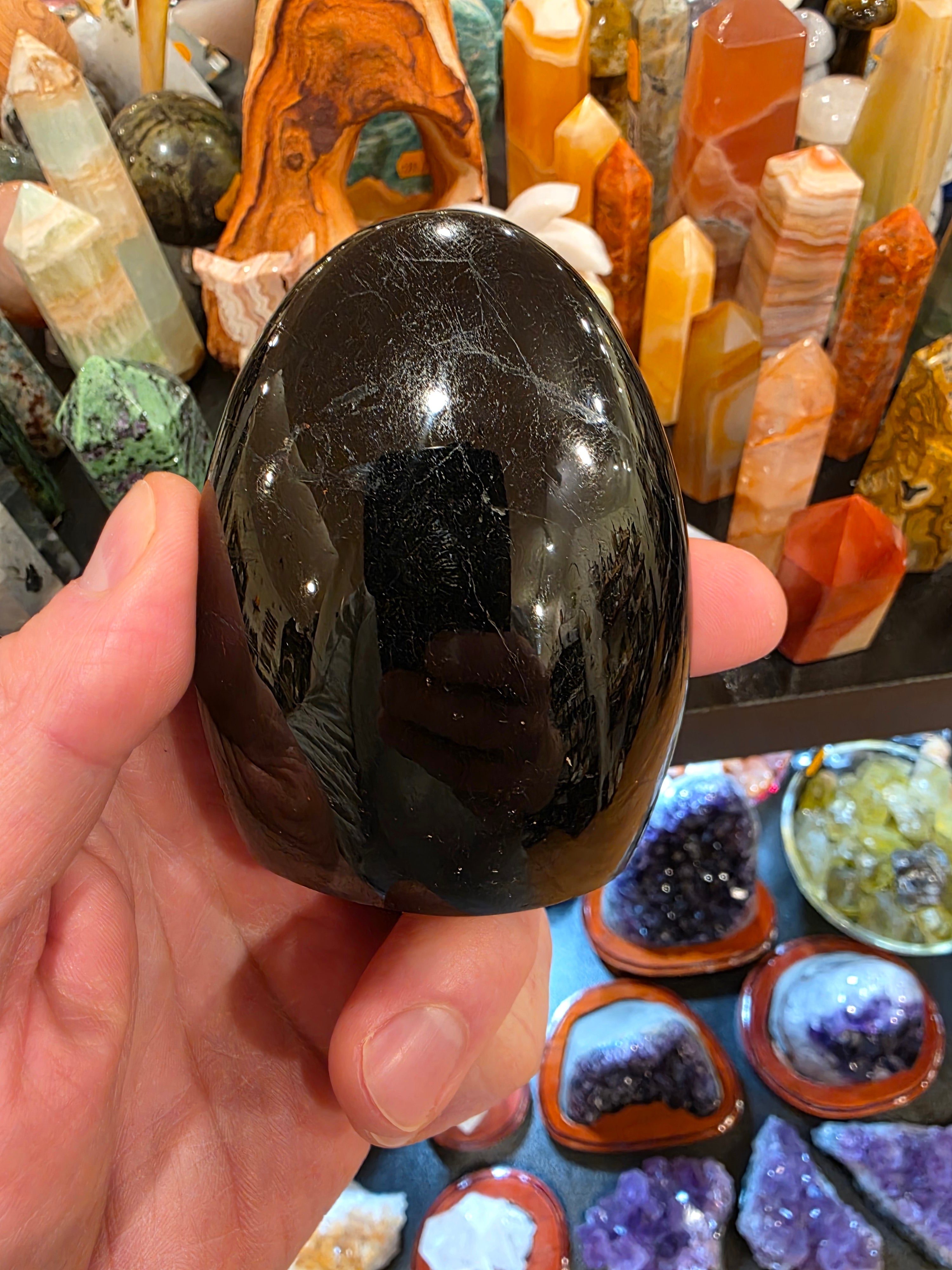 Black Tourmaline Free Form