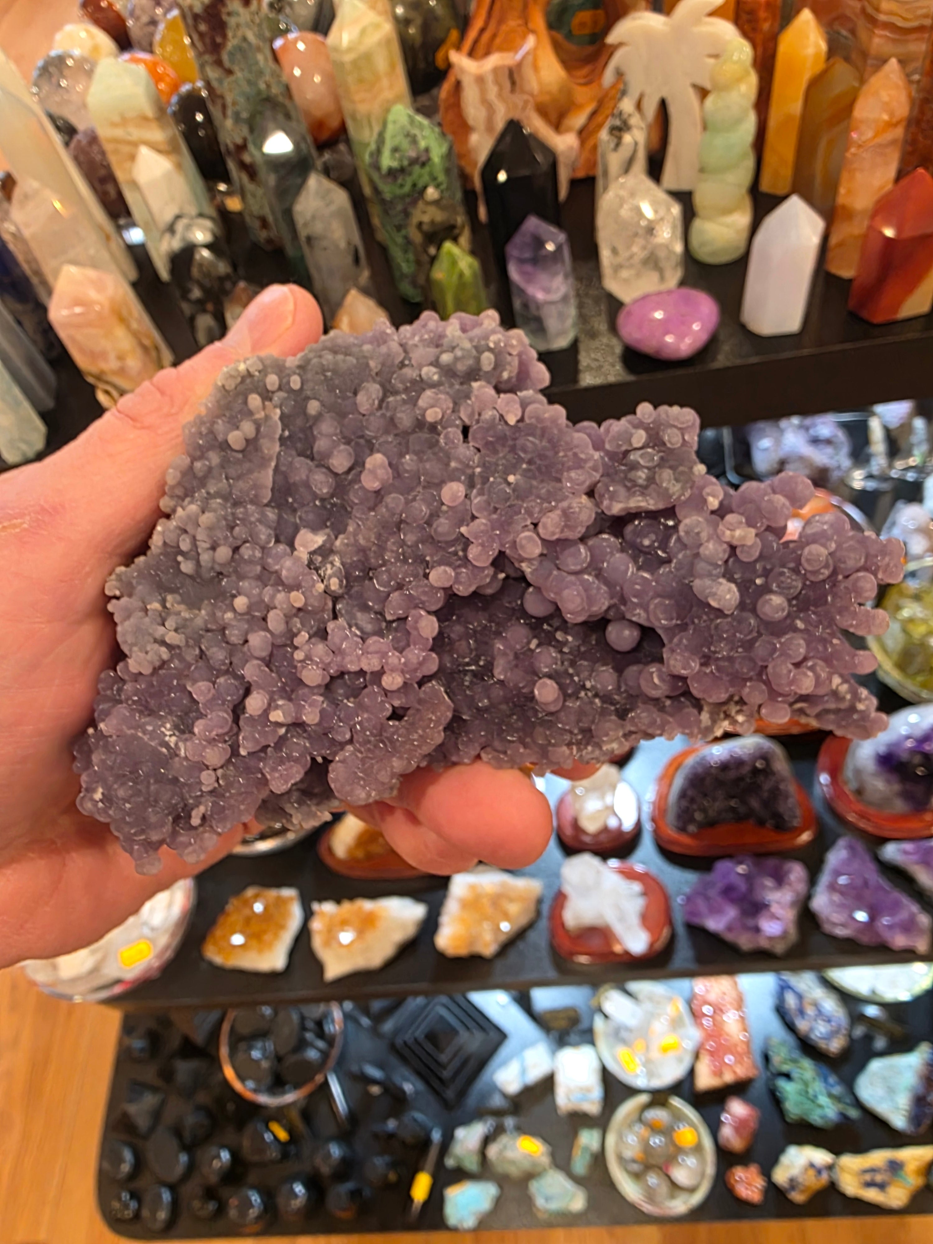 Grape Agate Specimen