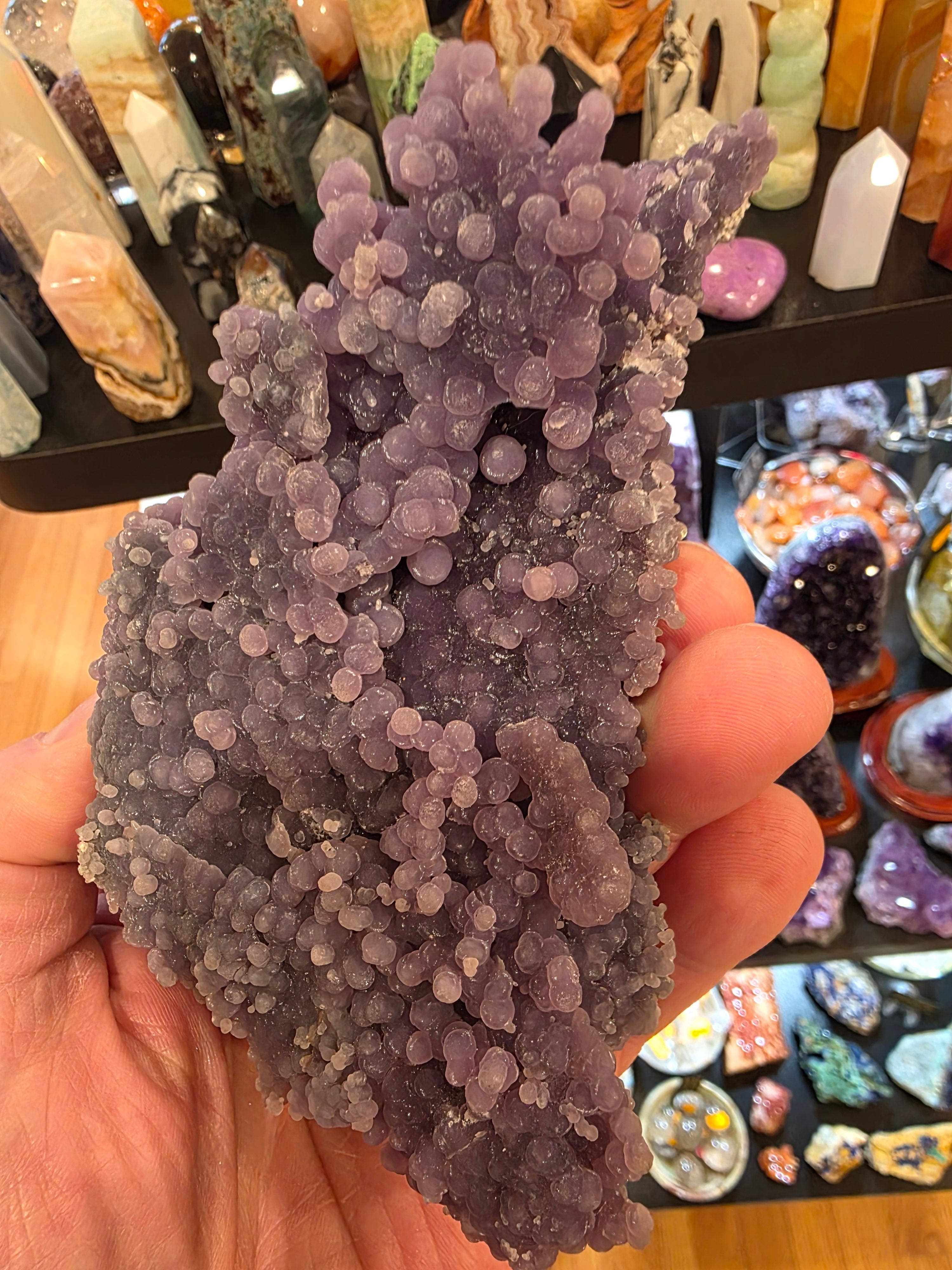 Grape Agate Specimen