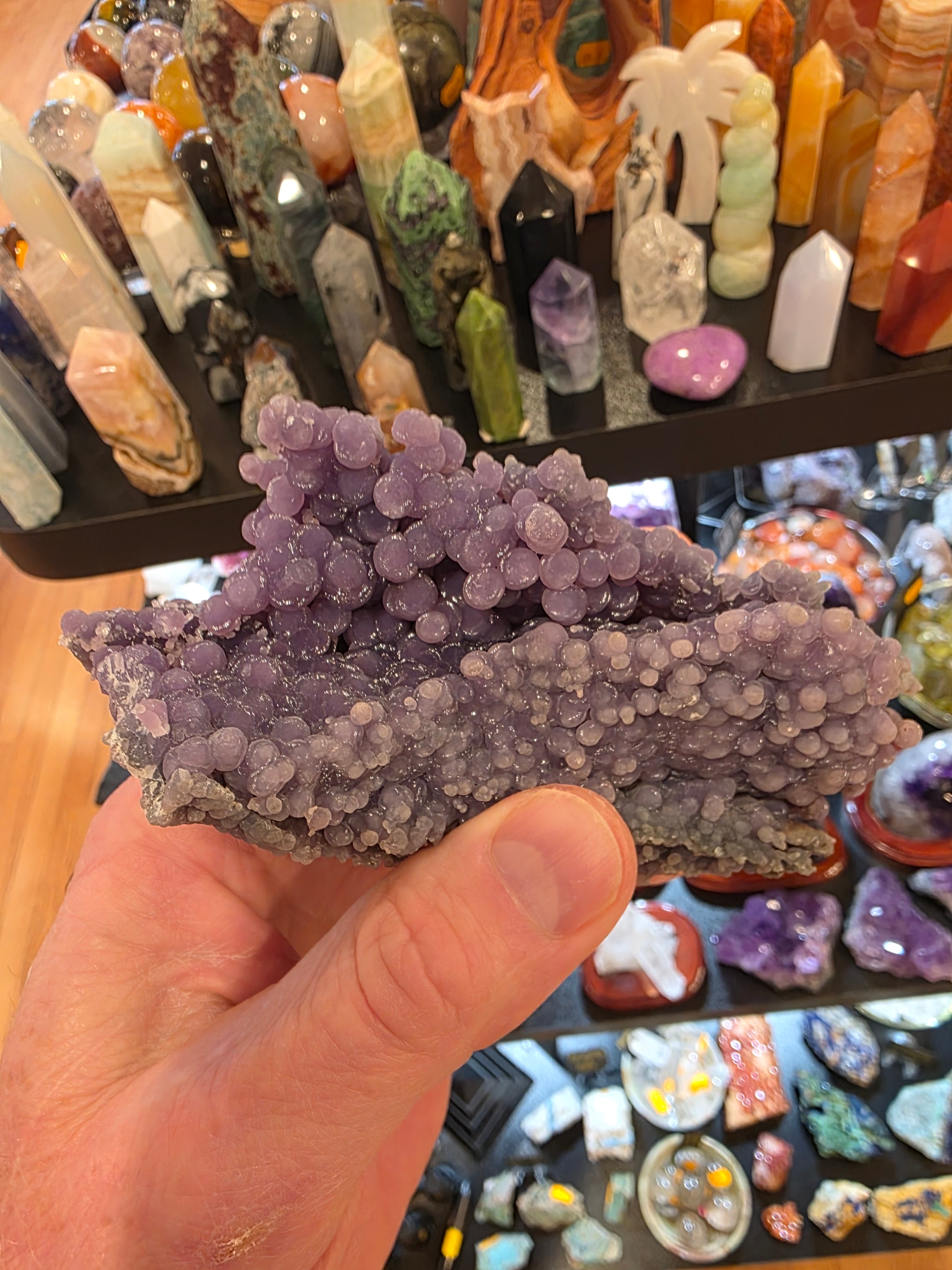 Grape Agate Specimen