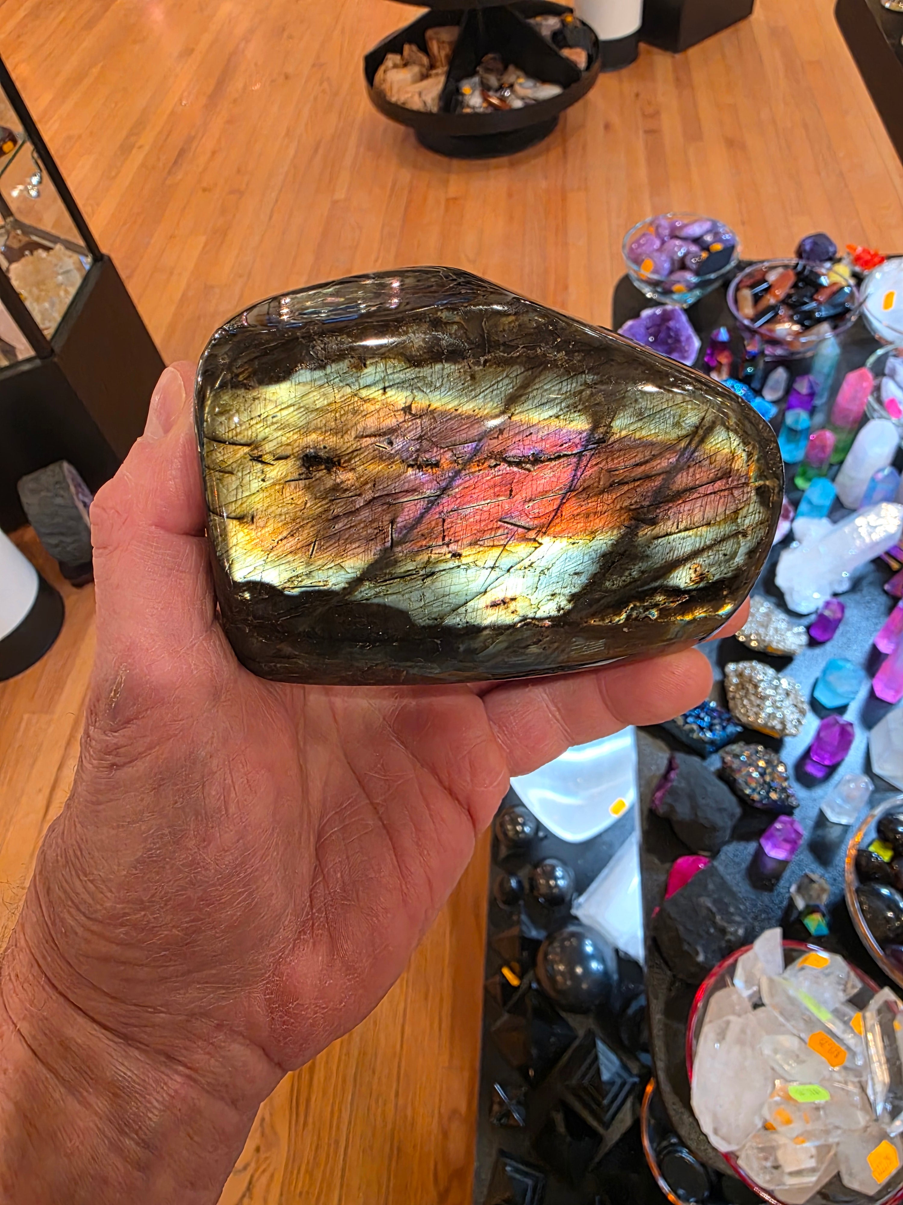 Rainbow Labradorite Free Form