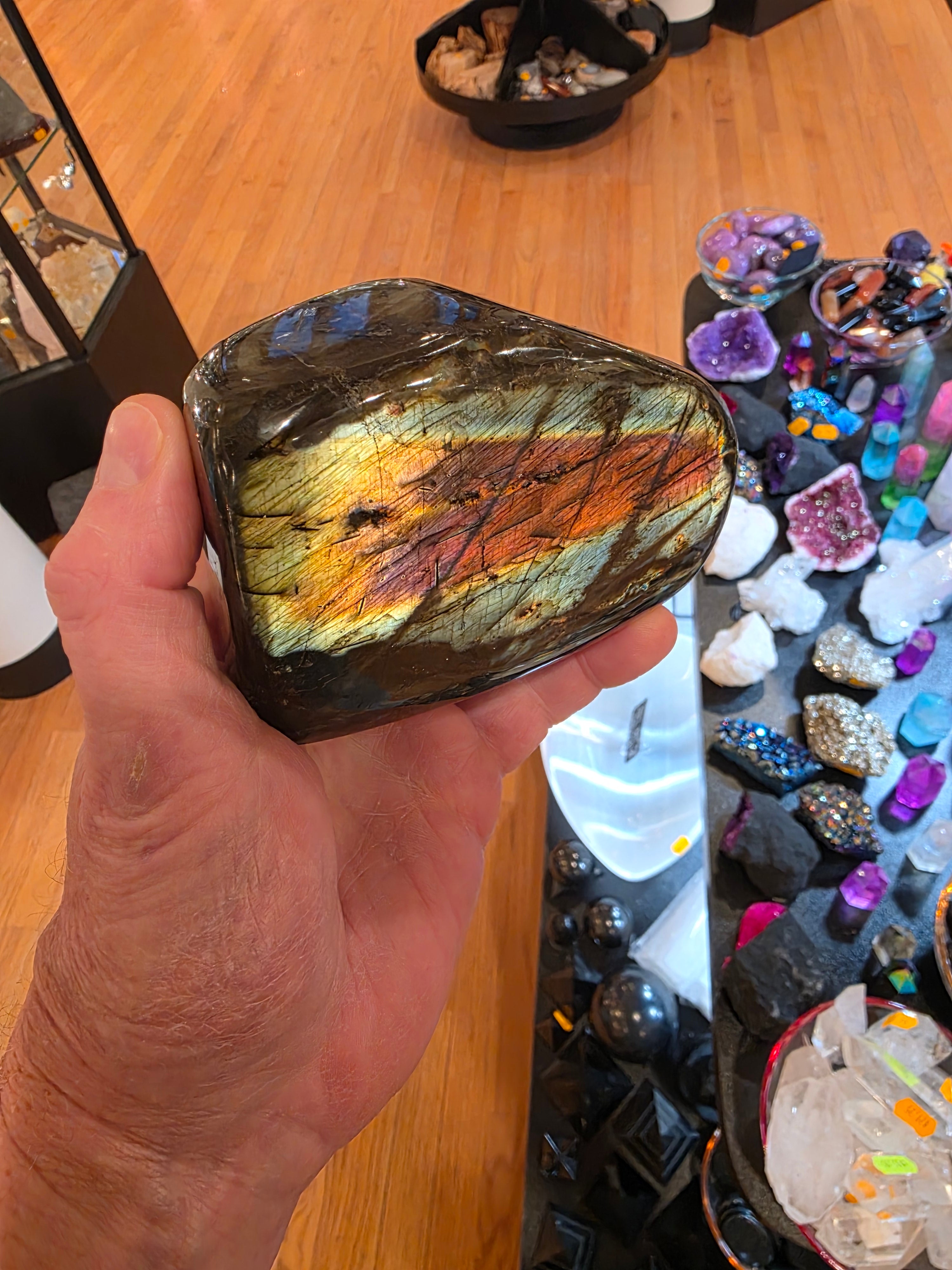 Rainbow Labradorite Free Form