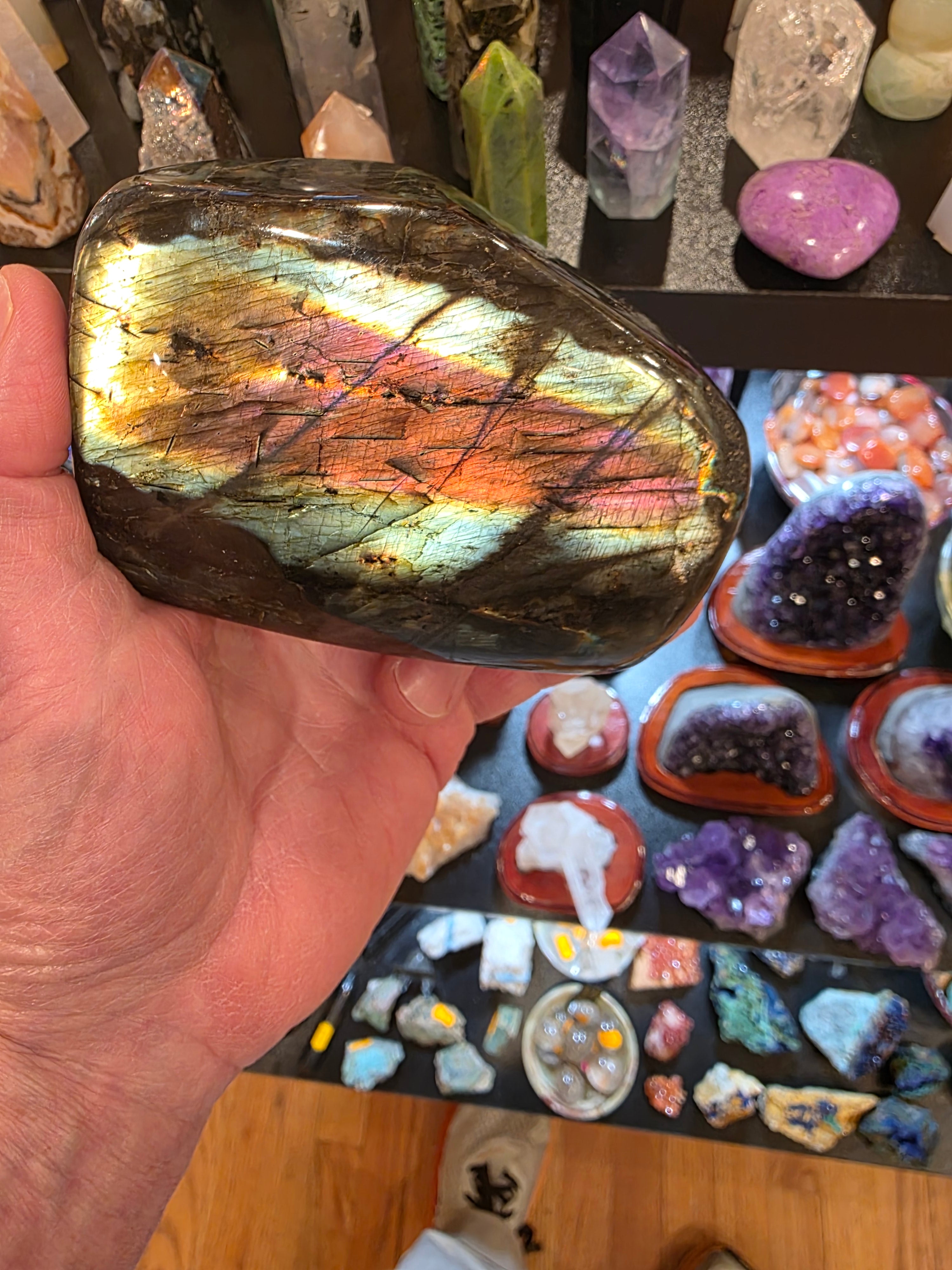 Rainbow Labradorite Free Form