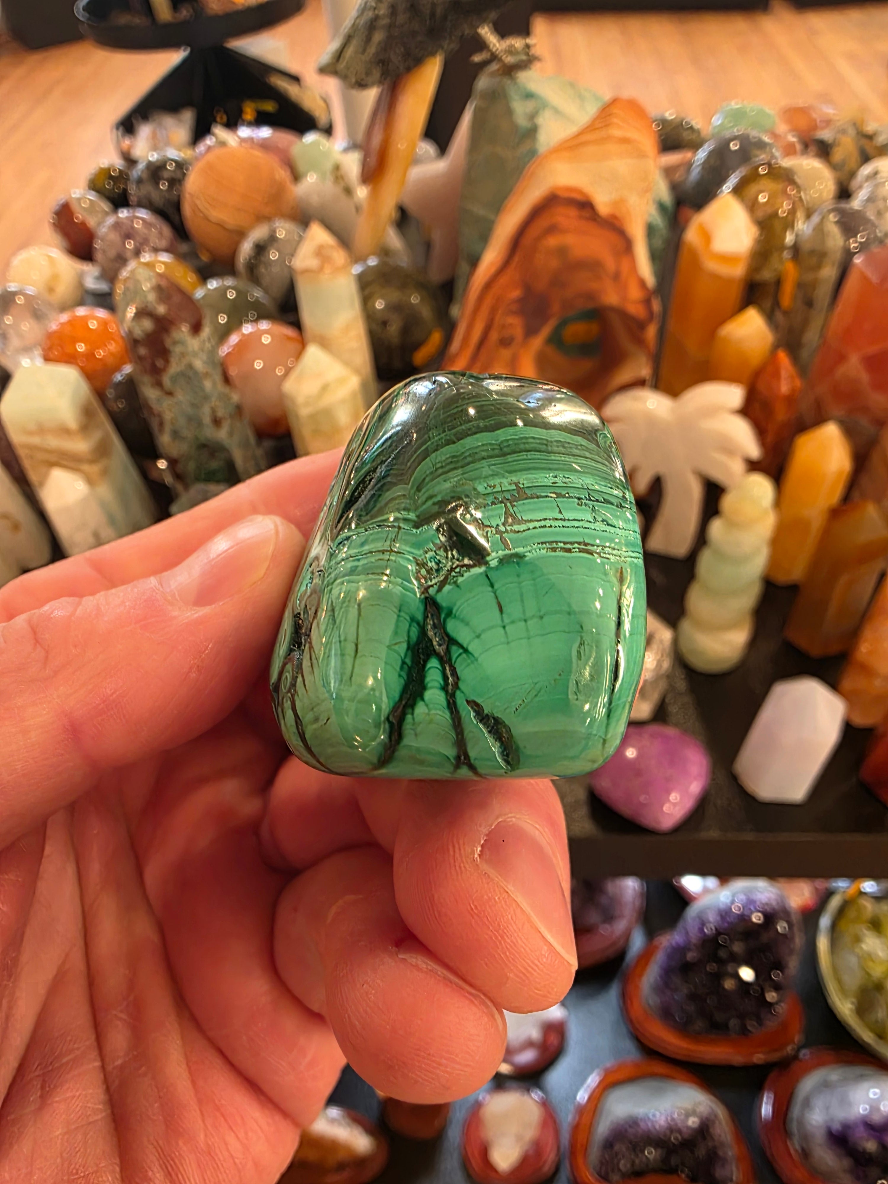 Malachite Free Form