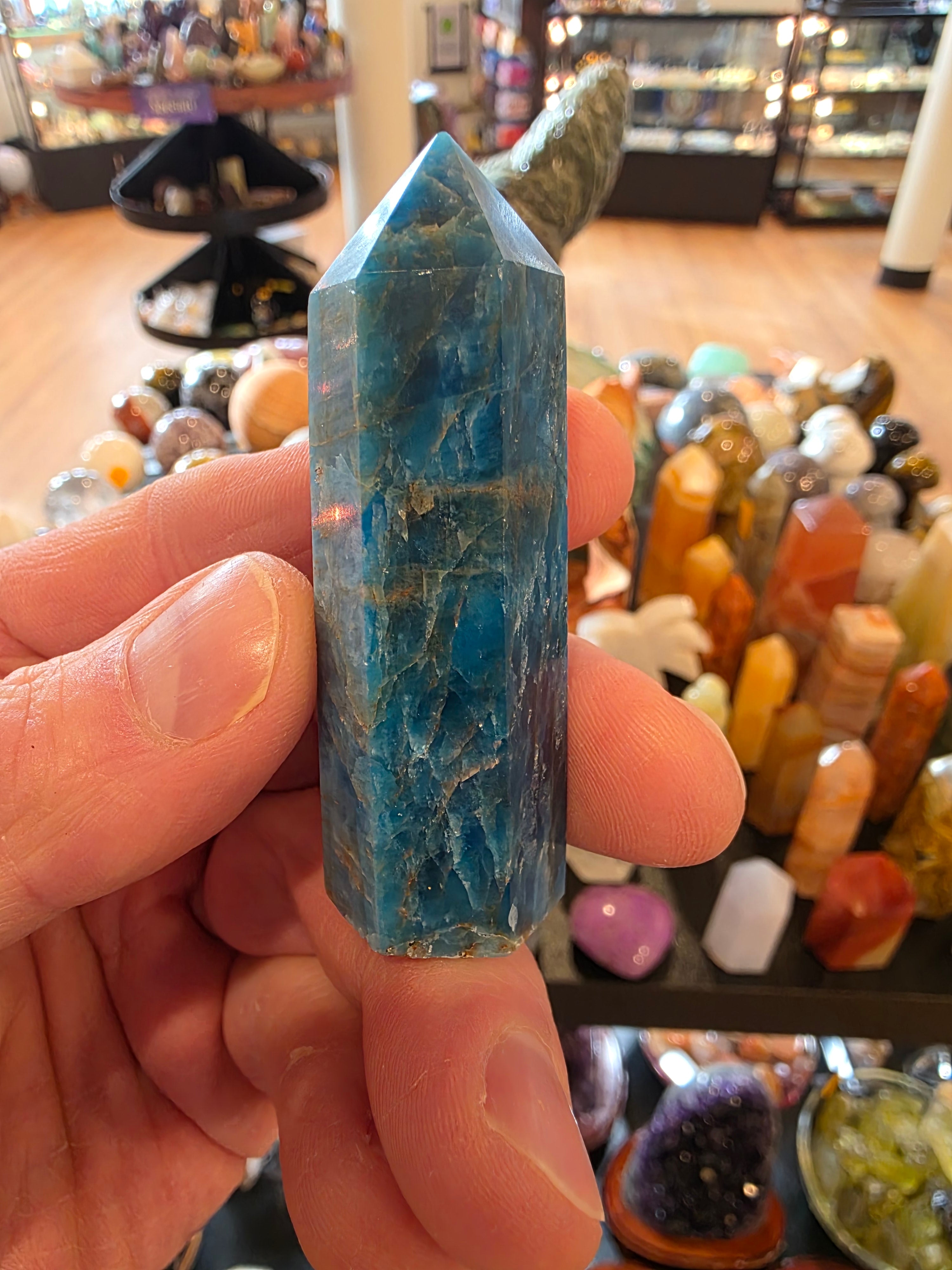 Blue Kyanite Tower