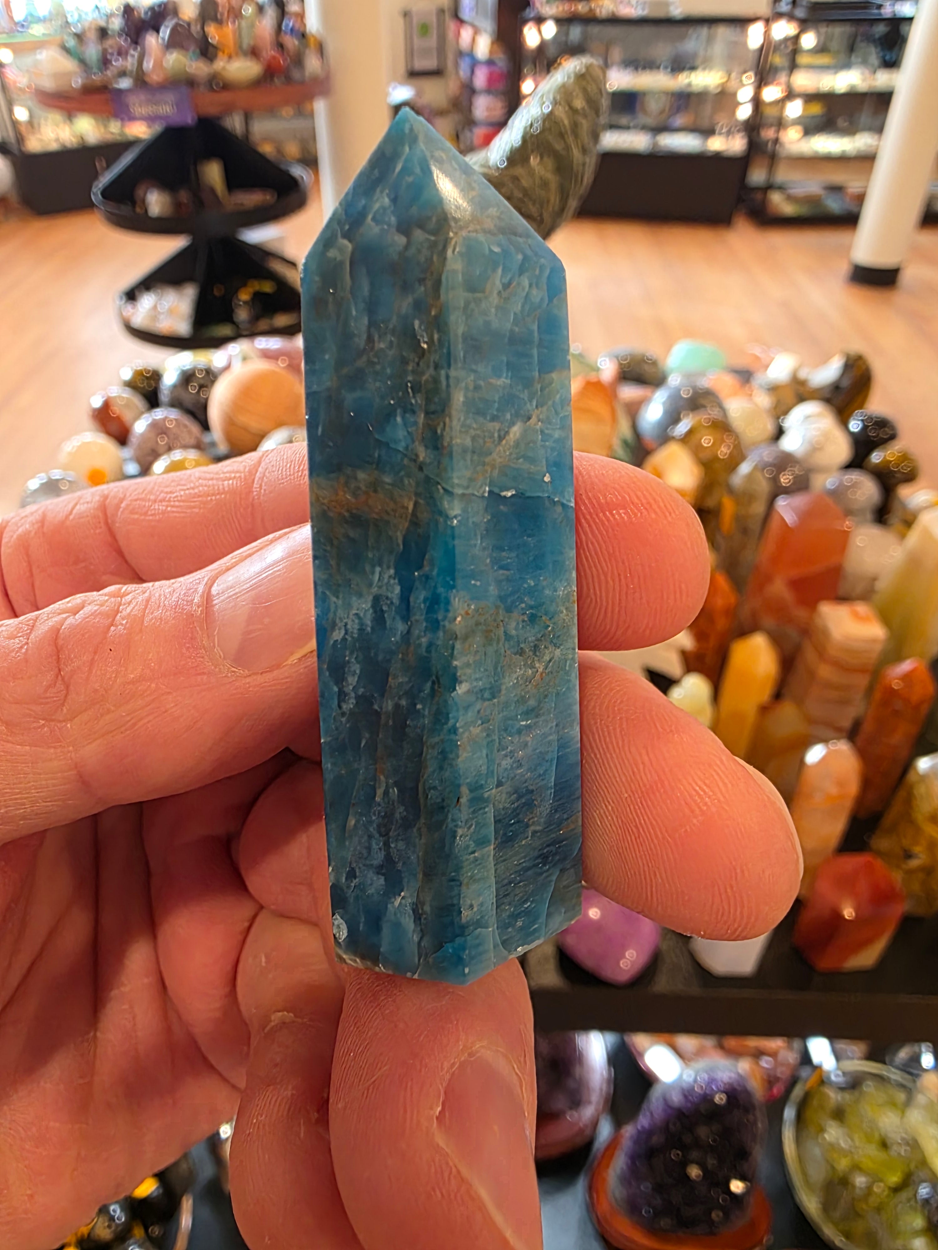 Blue Kyanite Tower