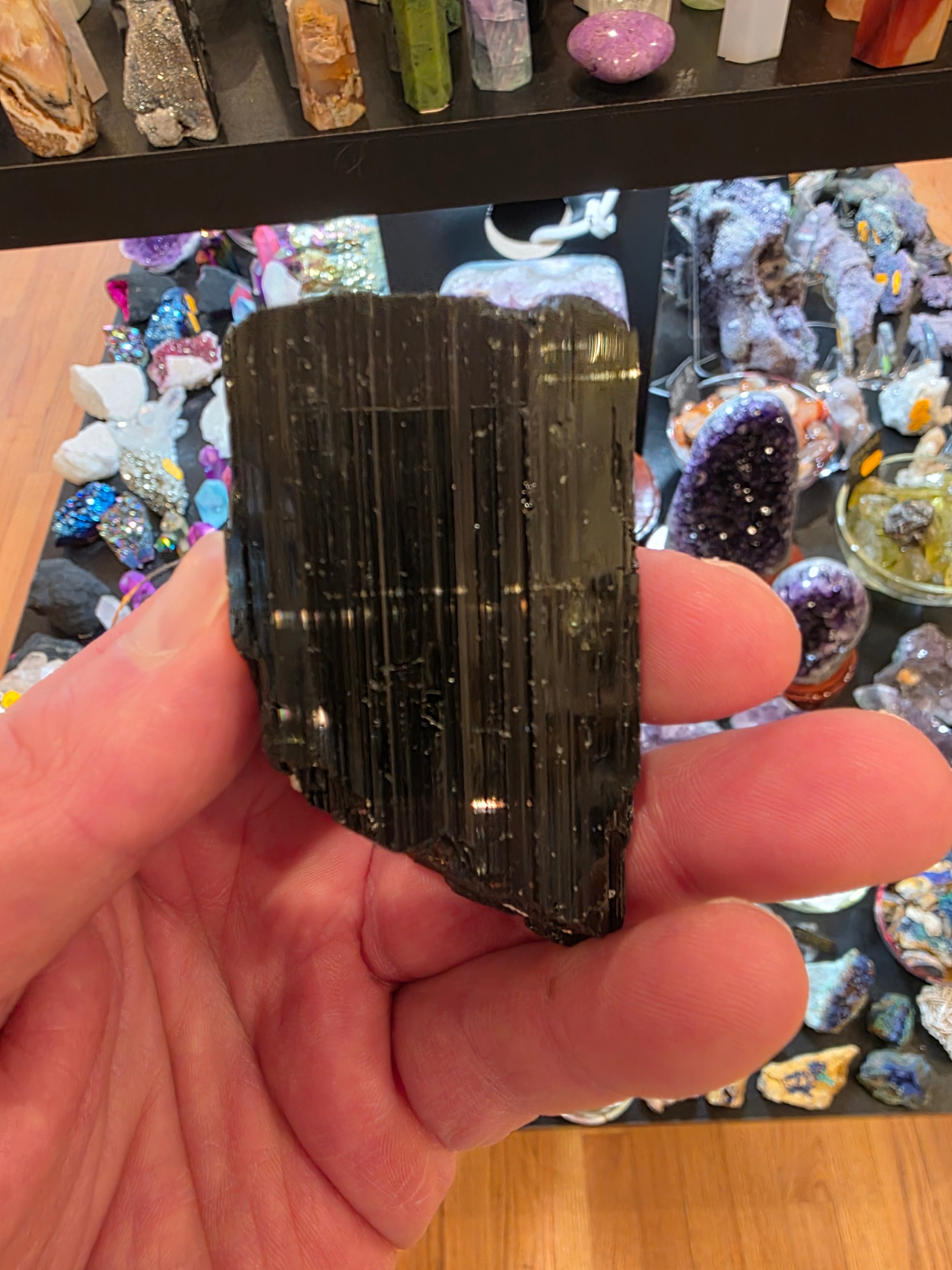 Black Tourmaline Terminated