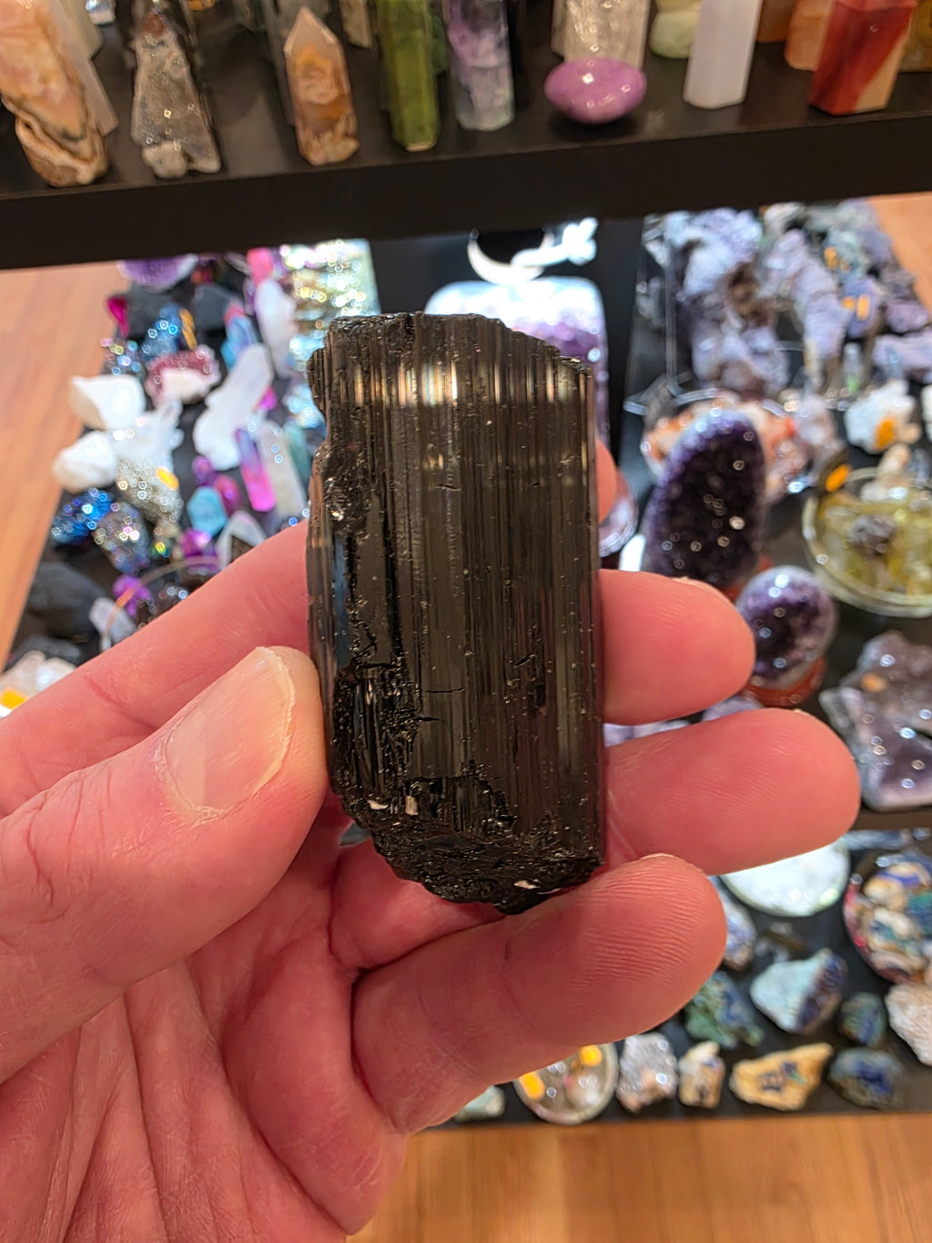 Black Tourmaline Terminated