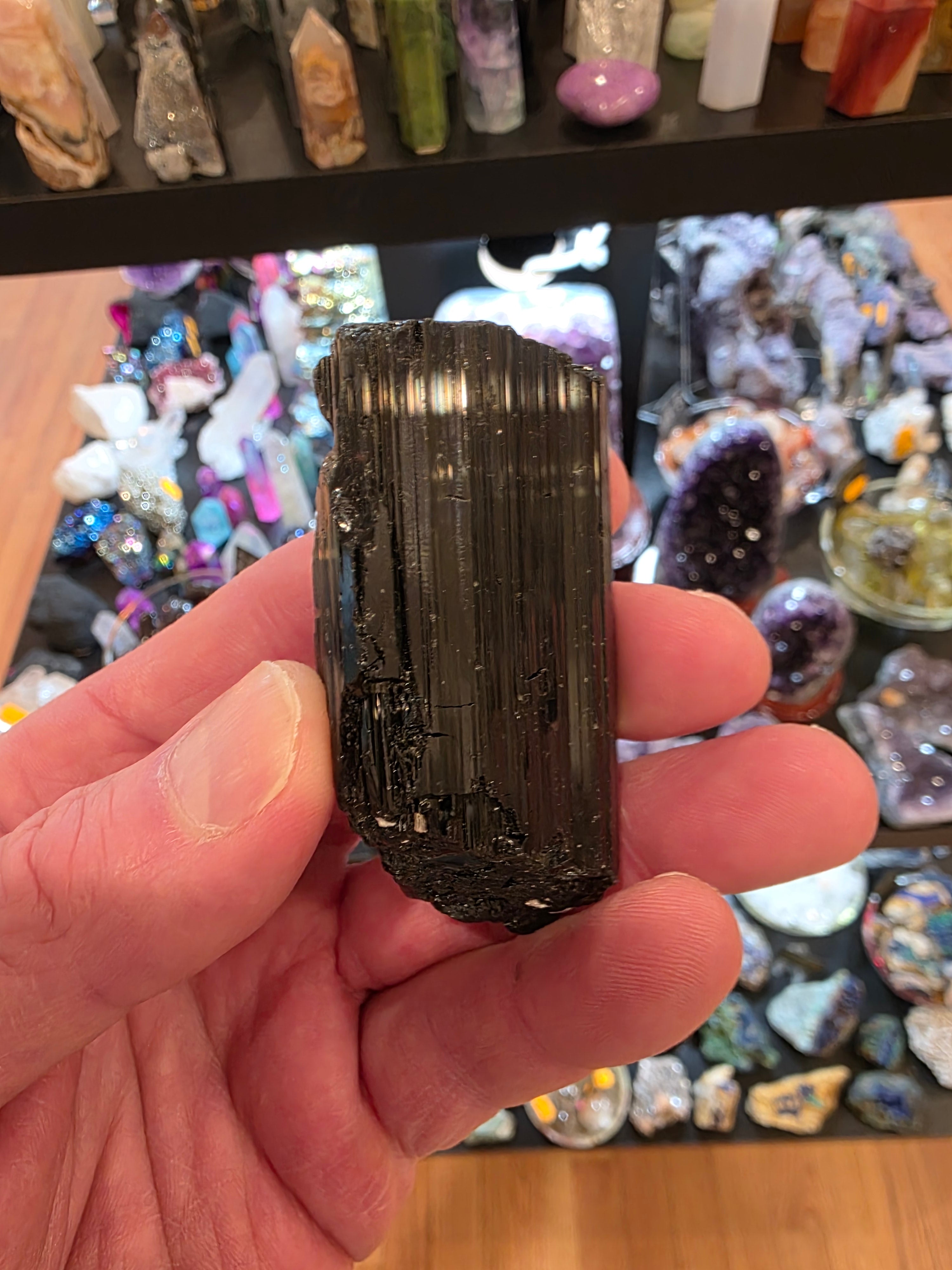 Black Tourmaline Terminated