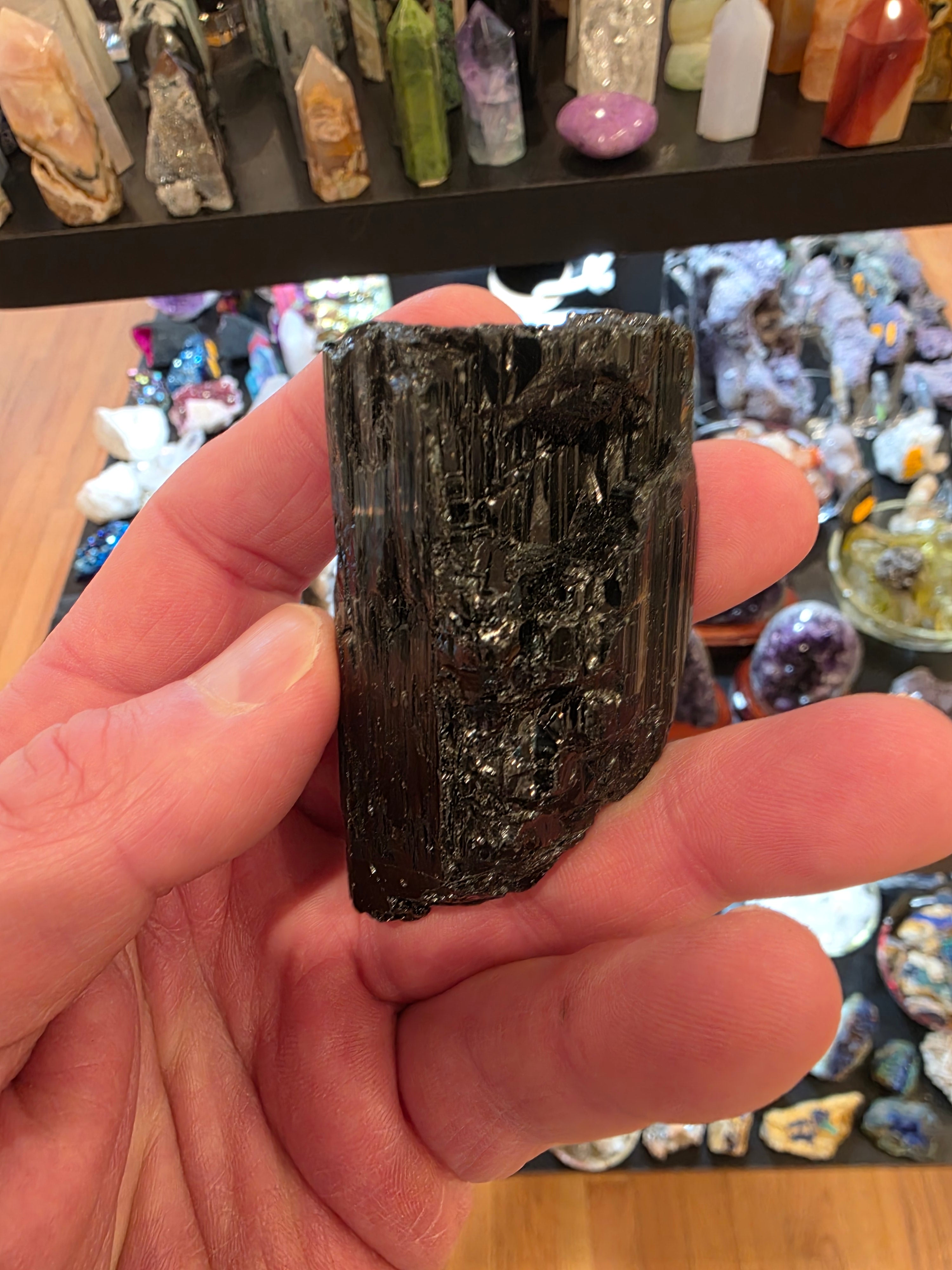 Black Tourmaline Terminated