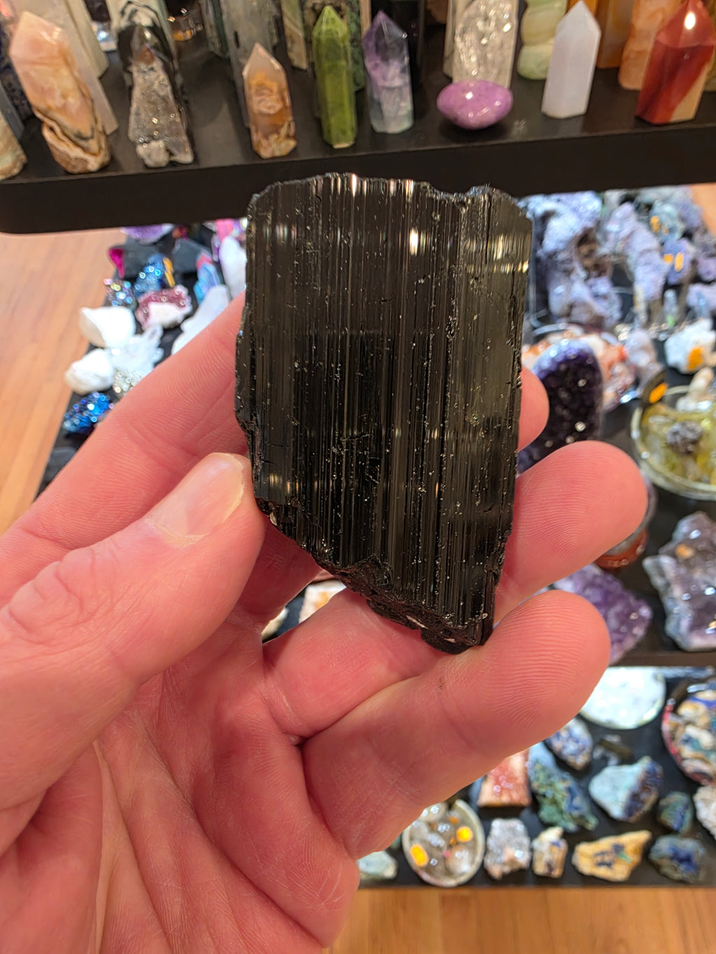 Black Tourmaline Terminated