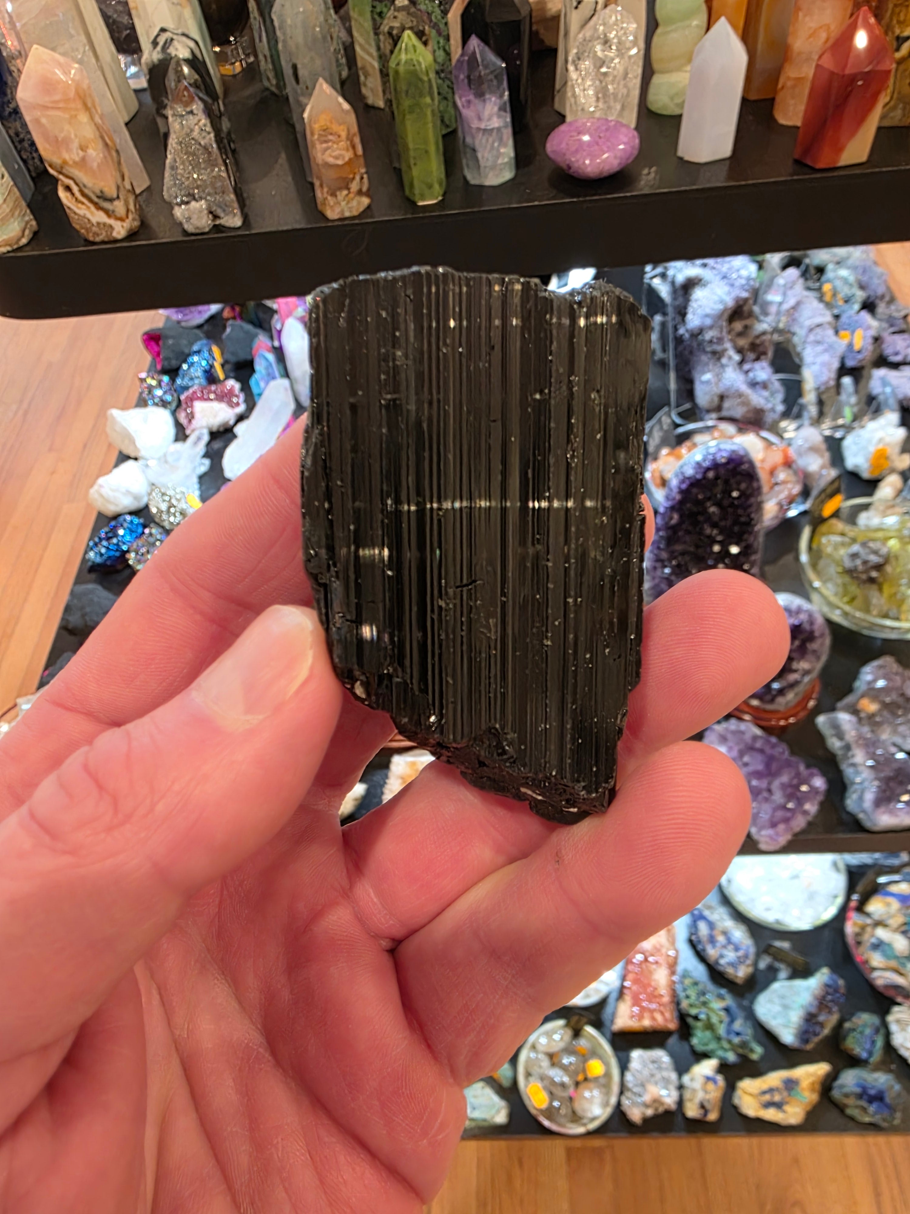 Black Tourmaline Terminated
