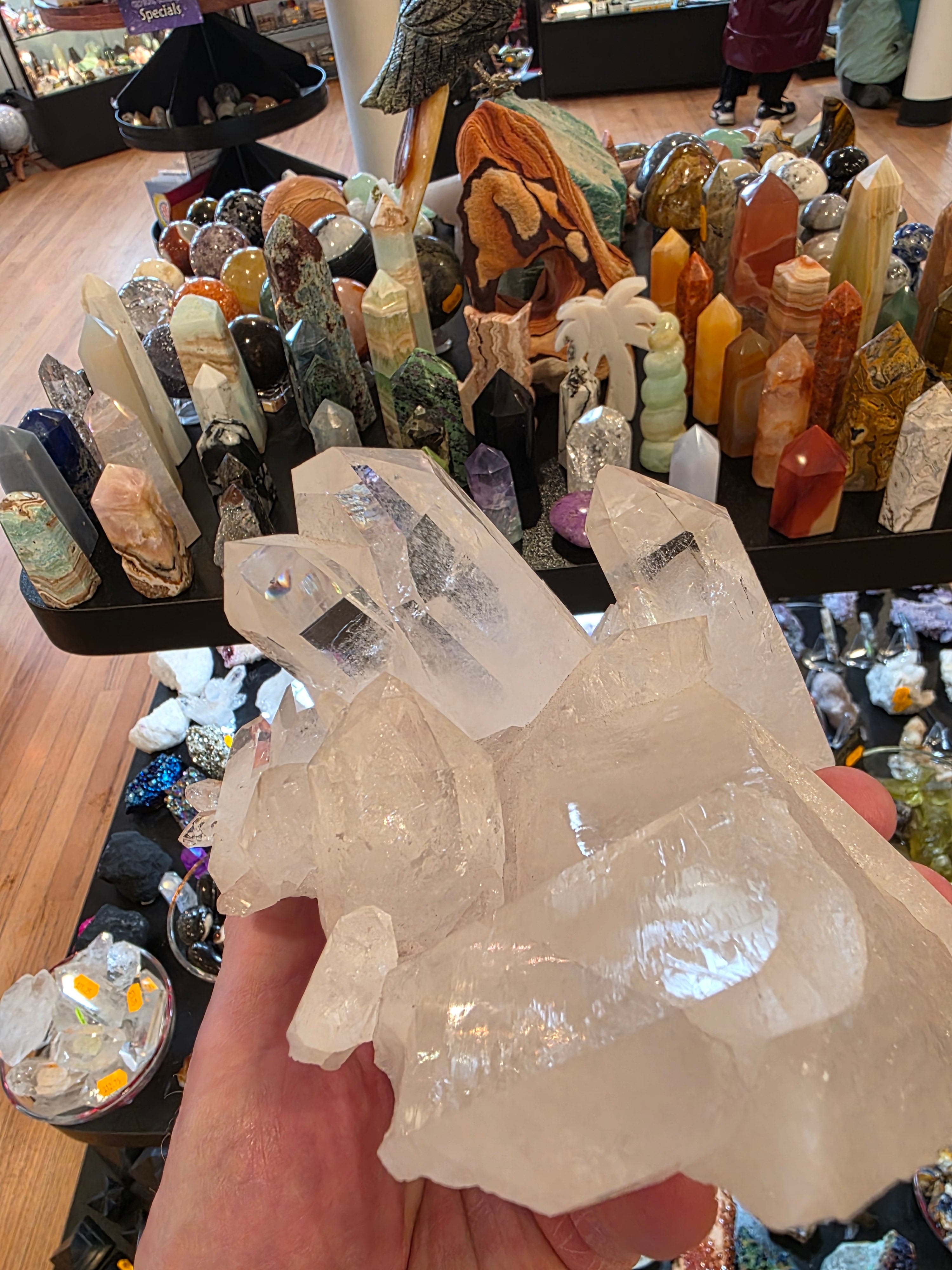 Clear Quartz Cluster A Quaity