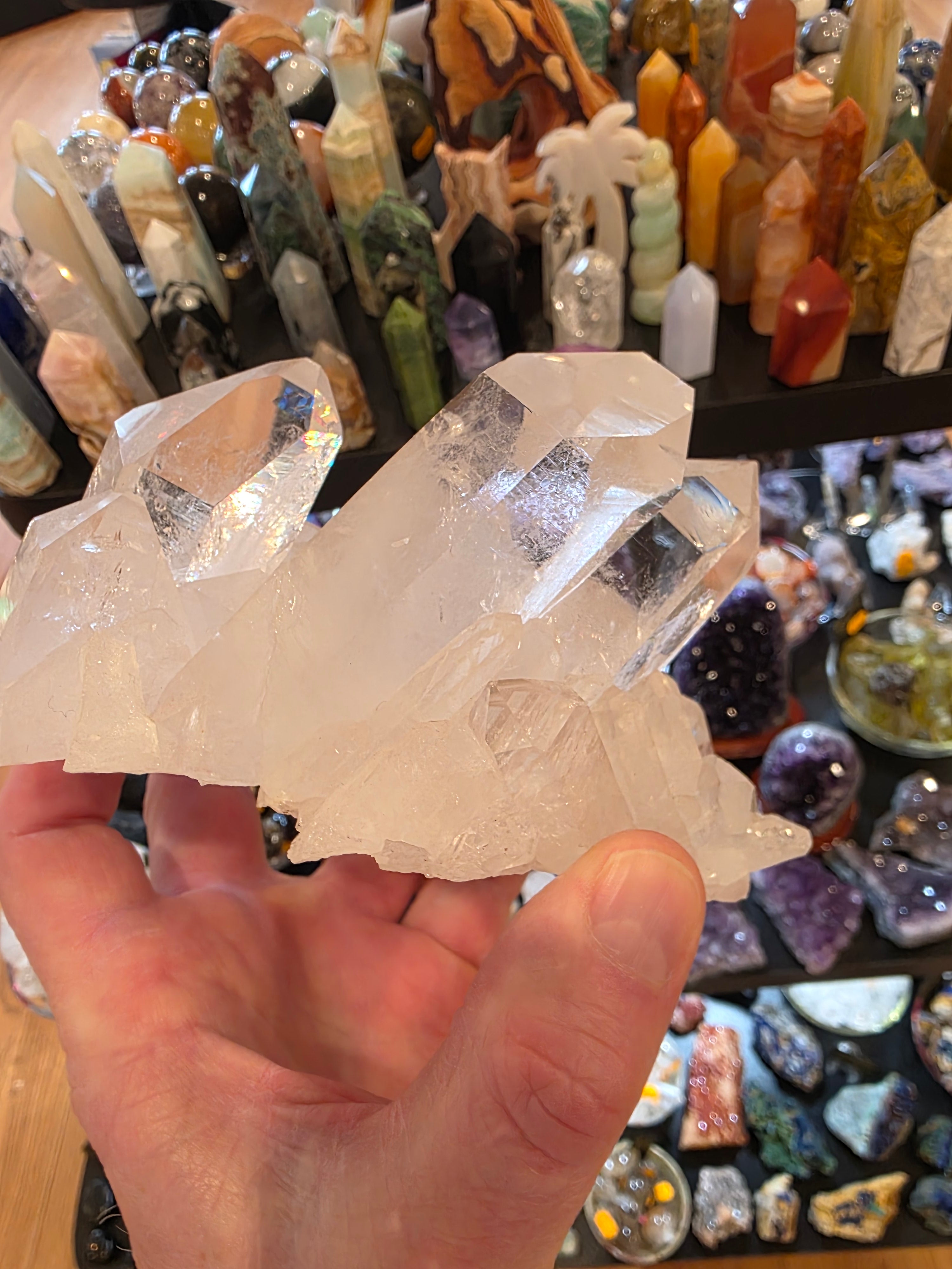 Clear Quartz Cluster A Quaity