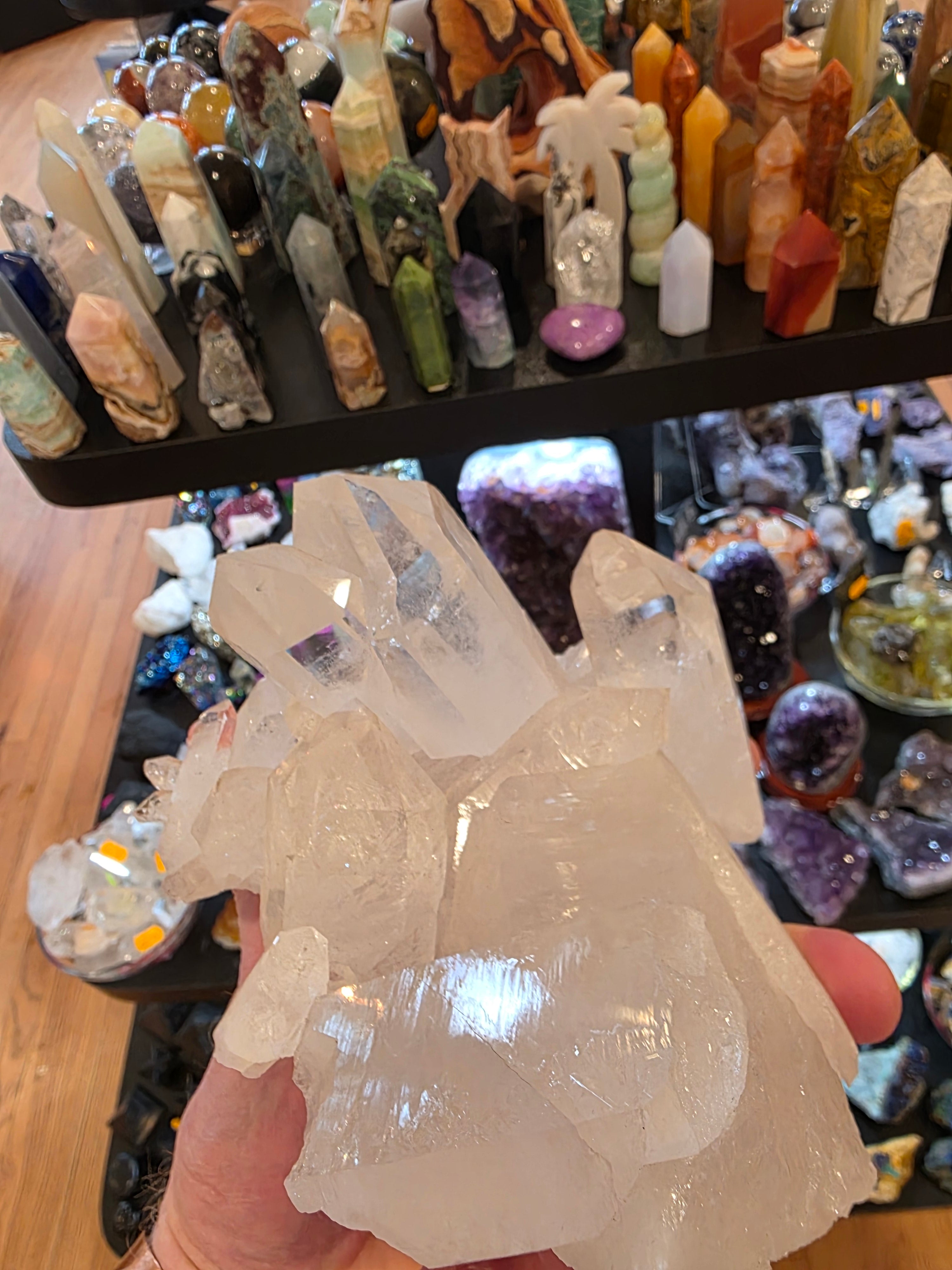Clear Quartz Cluster A Quaity