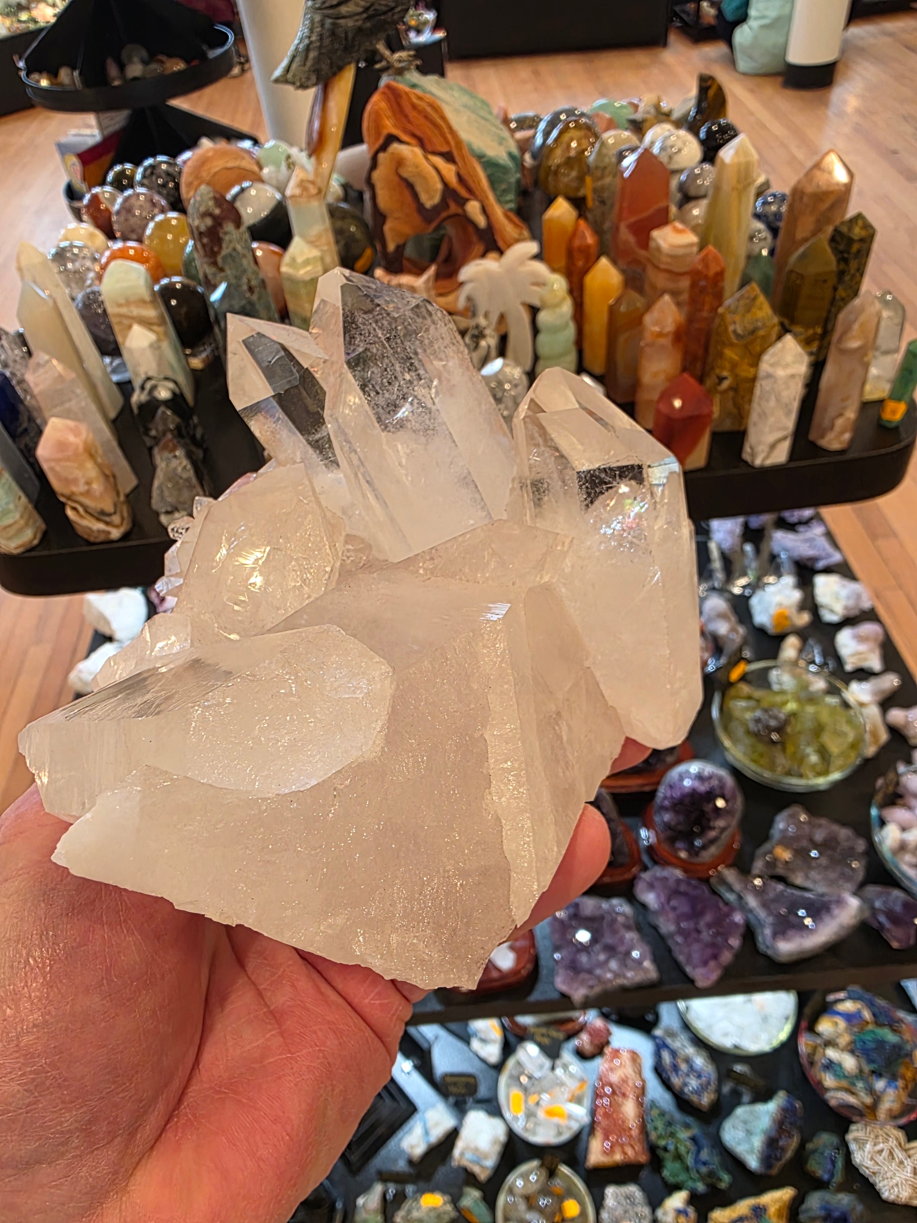 Clear Quartz Cluster A Quaity