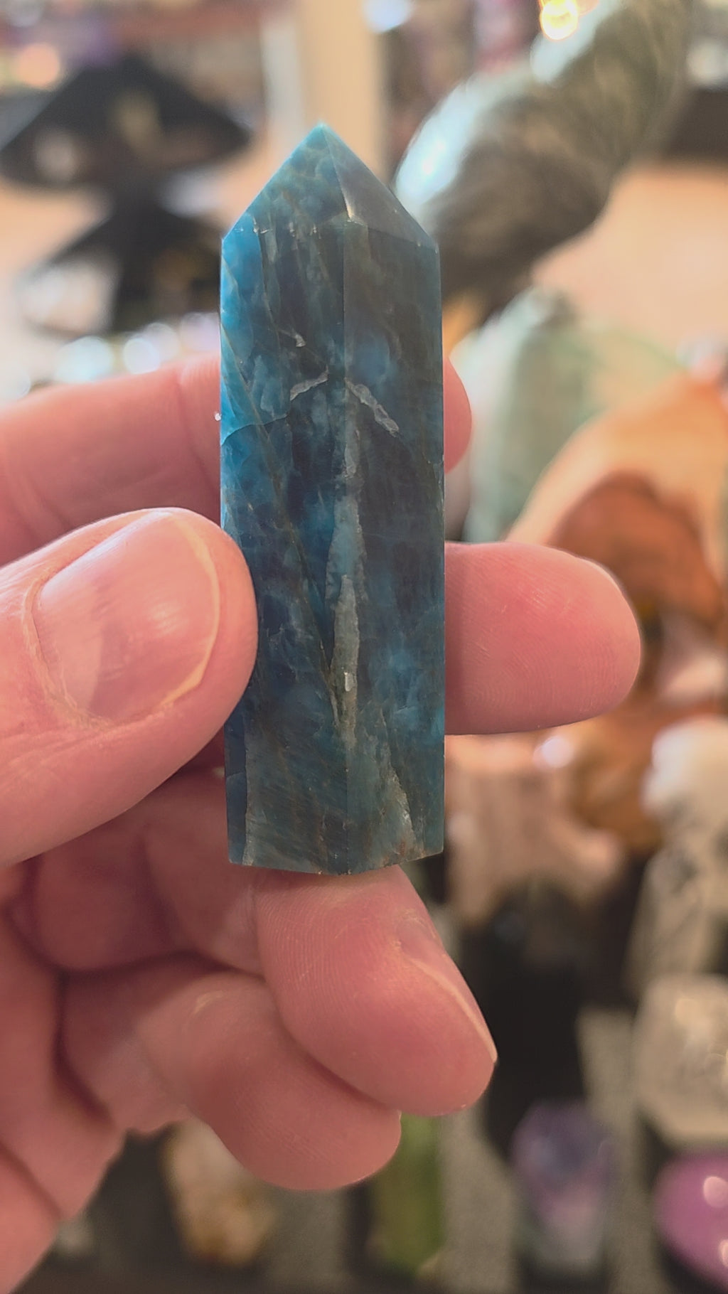 Blue Kyanite Tower