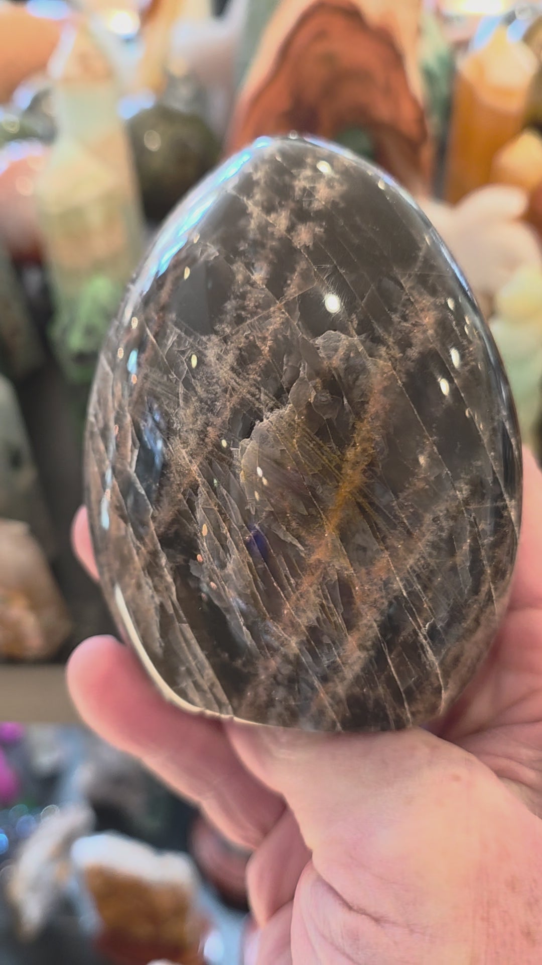 Black Moonstone Free Form
